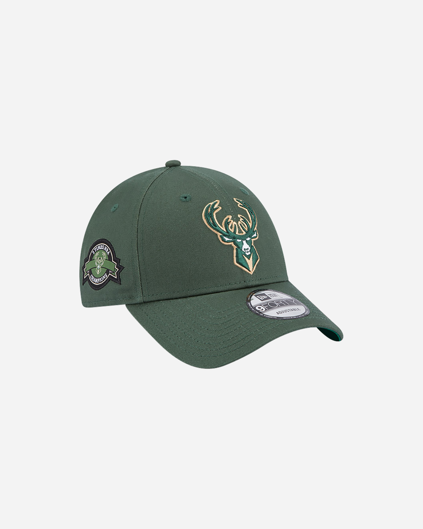 Cappellino NEW ERA 9FORTY TEAM SIDE PATCH MILWAUKEE BUCKS  - 2 | Cisalfa Sport