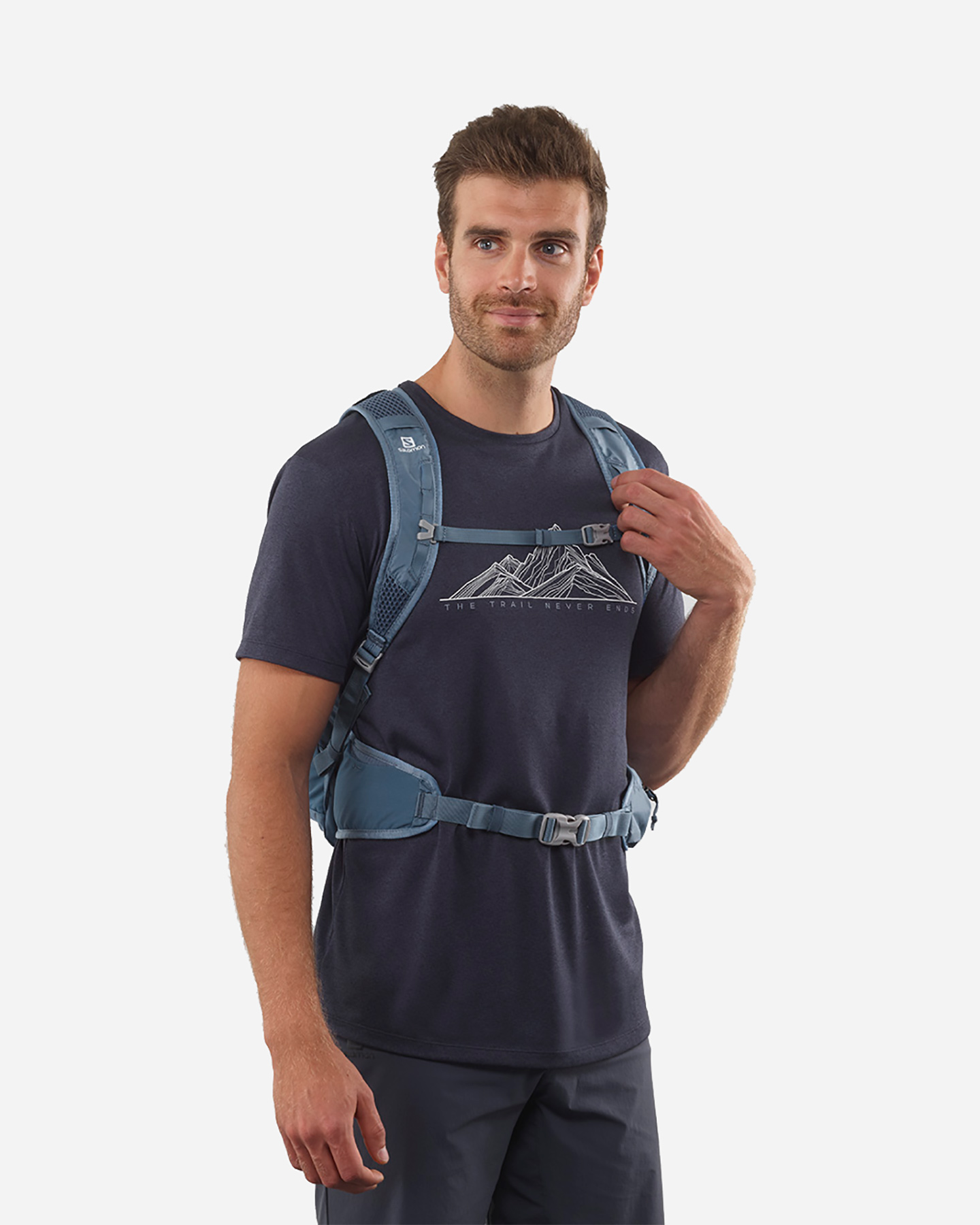 Zaino SALOMON TRAIL BLAZER 20 - Blu - 1 | Cisalfa Sport