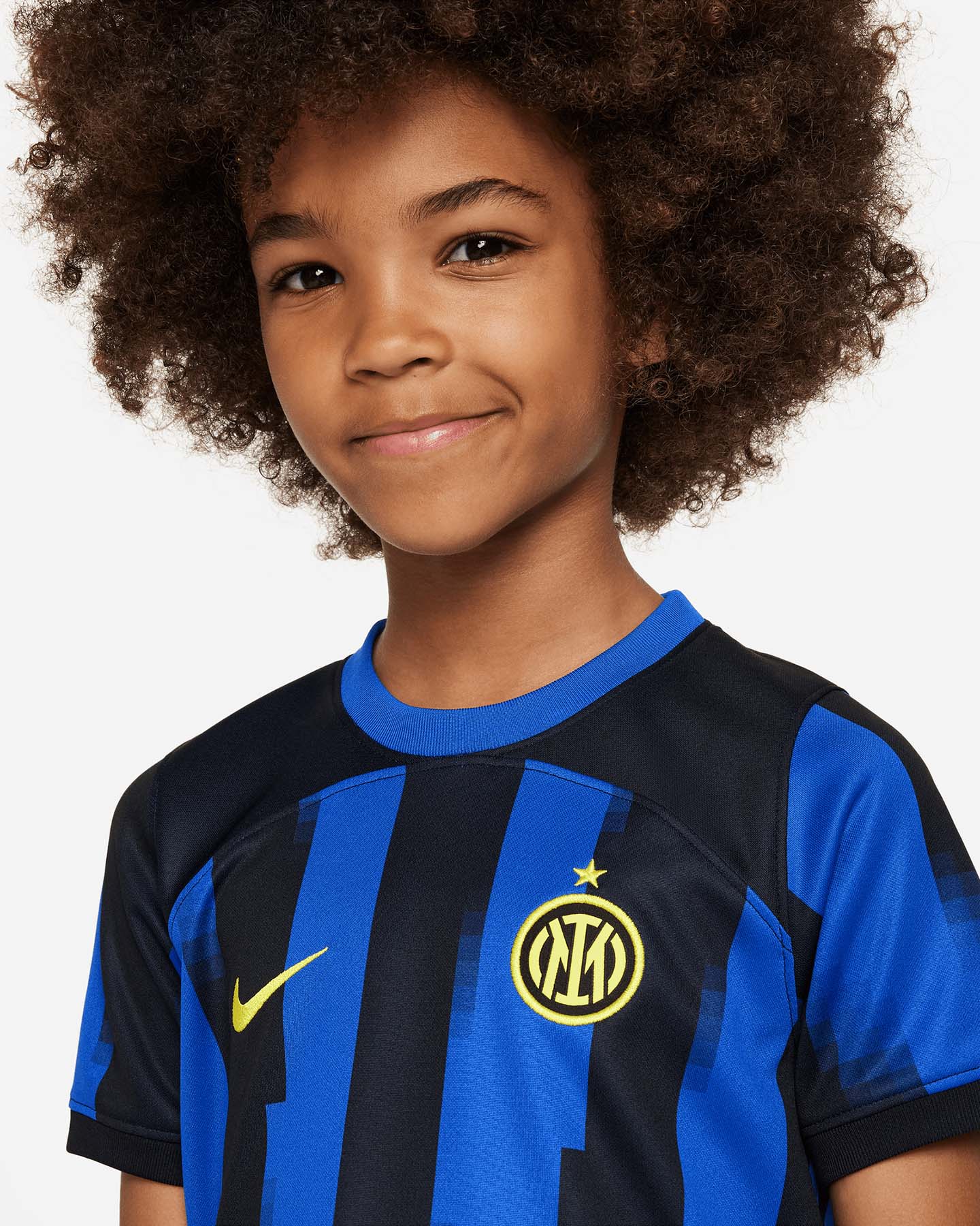 Abbigliamento calcio ufficiale NIKE INTER HOME 23-24 JR - Color mix - 3 | Cisalfa Sport