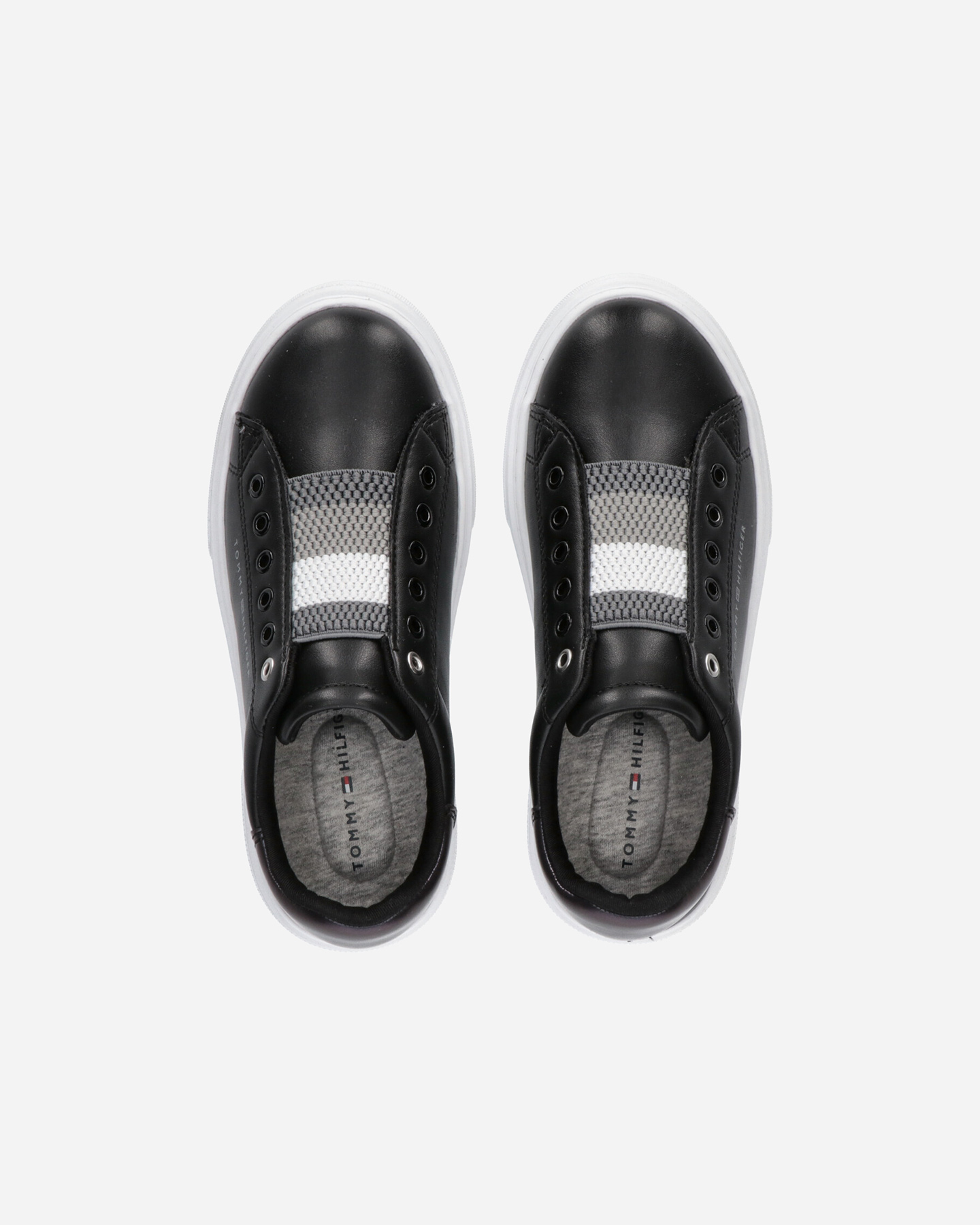 Scarpe sneakers TOMMY HILFIGER KRISTAL J LOW GS JR - Nero - 3 | Cisalfa Sport