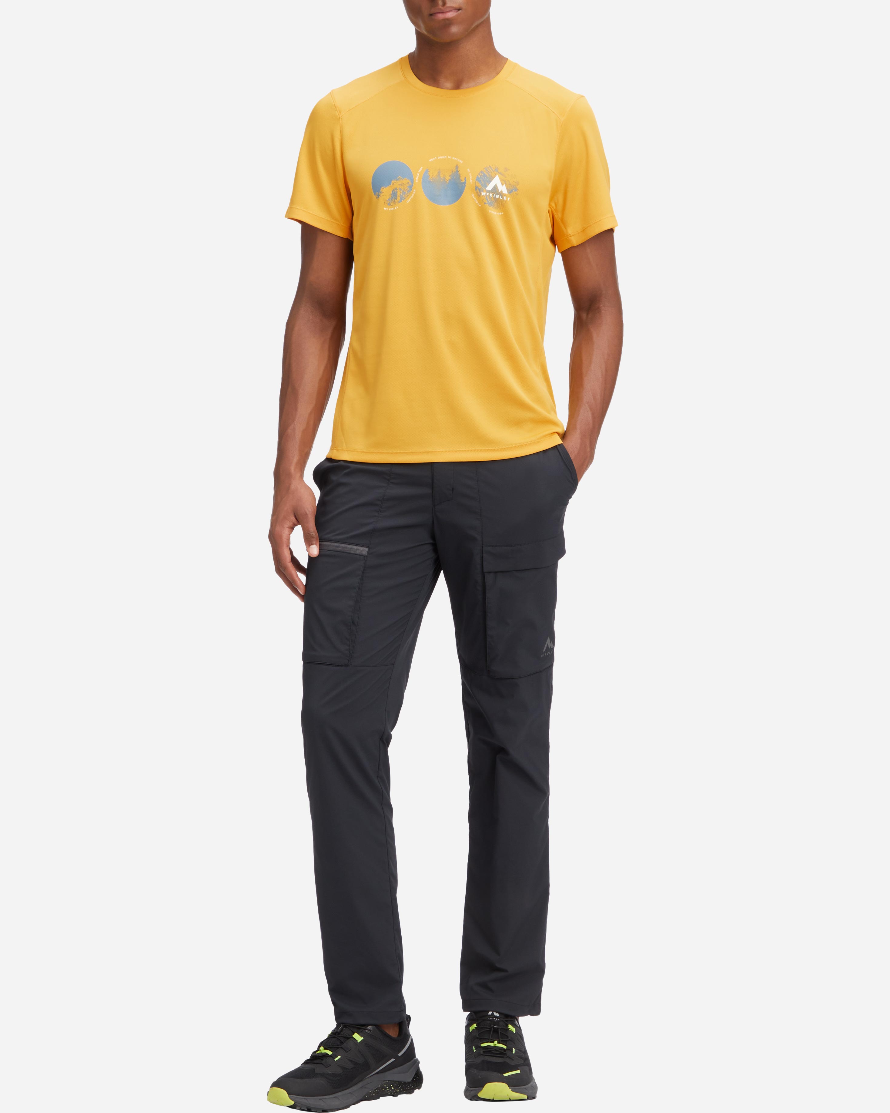T-shirt MCKINLEY FABI II M - Giallo - 3 | Cisalfa Sport