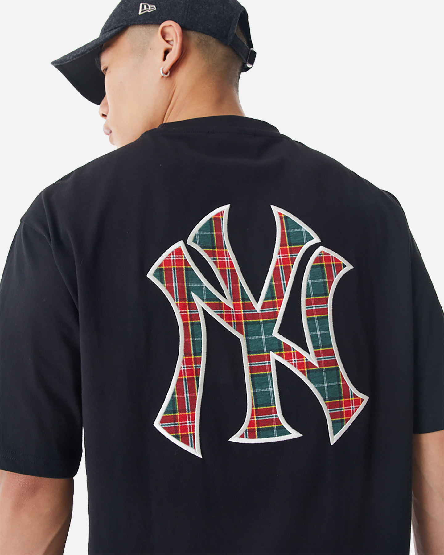 T-shirt NEW ERA MLB TARTAN INFILL LOS ANGELES DODGERS M - Nero - 2 | Cisalfa Sport