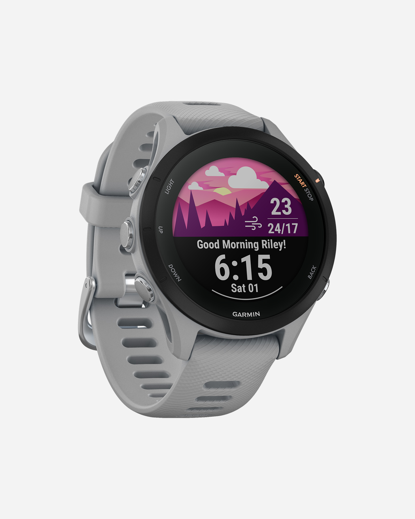 Orologio multifunzione GARMIN GPS FORERUNNER 255 S POWDER  - 3 | Cisalfa Sport