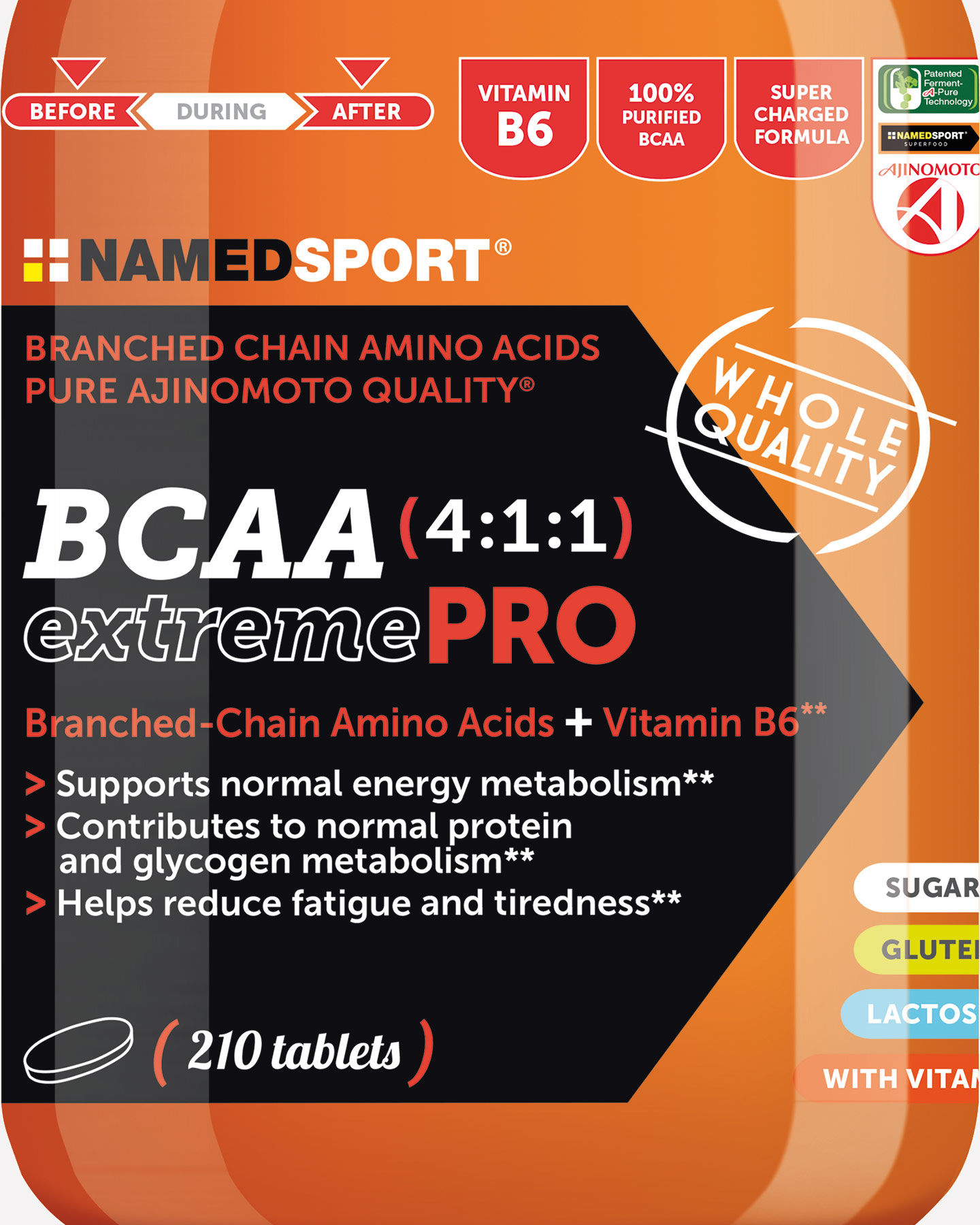 Energetico NAMED SPORT BCAA 4:1:1 210 CPR  - 1 | Cisalfa Sport