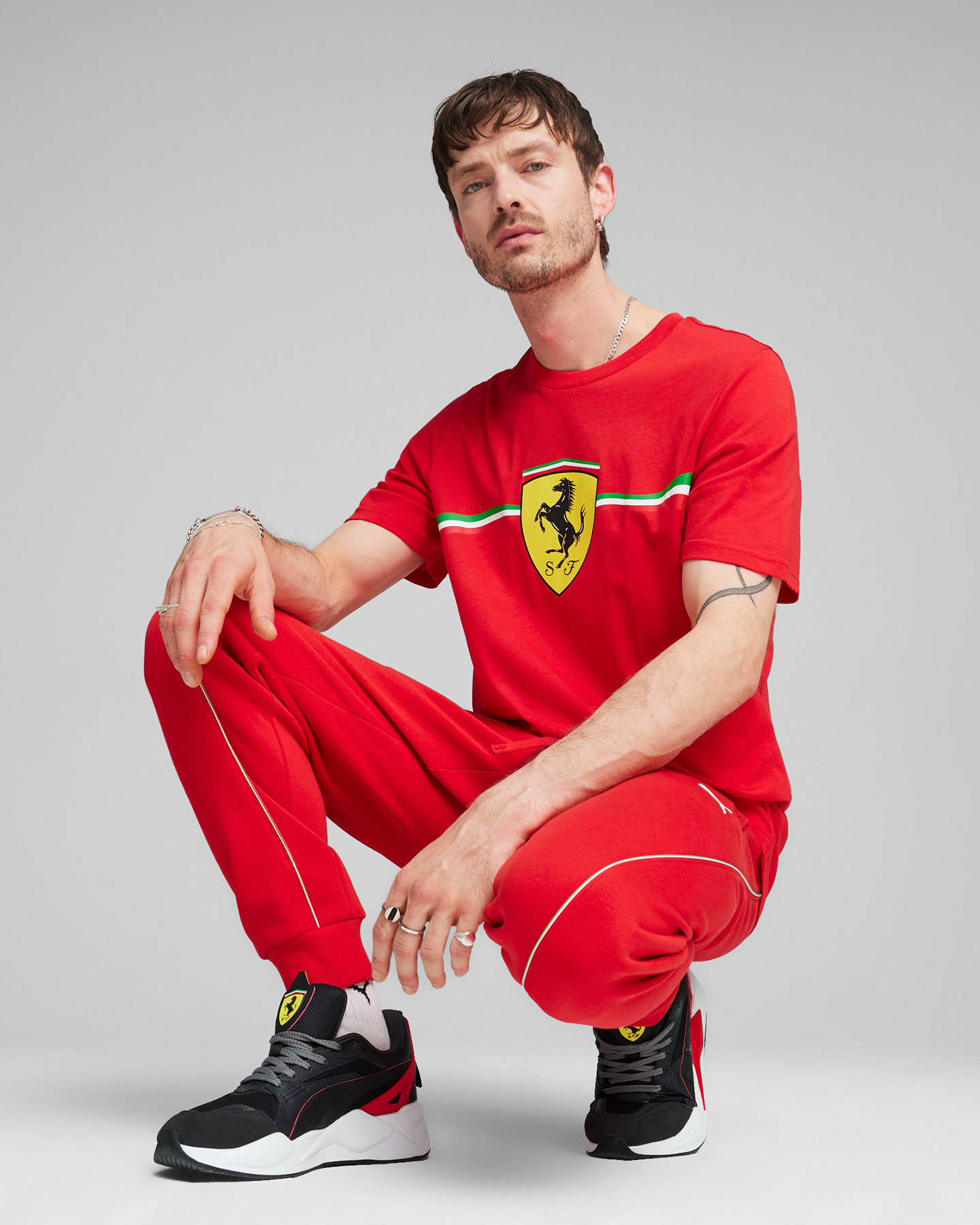 Fanwear PUMA FERRARI RACE BIG SHIELD HERITAGE M - 4 | Cisalfa Sport