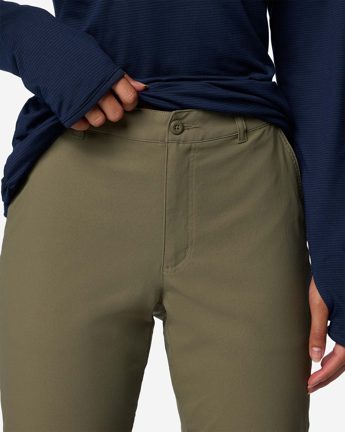 Pantalone outdoor COLUMBIA LESLIE FALLS II W - Verde - 3 | Cisalfa Sport