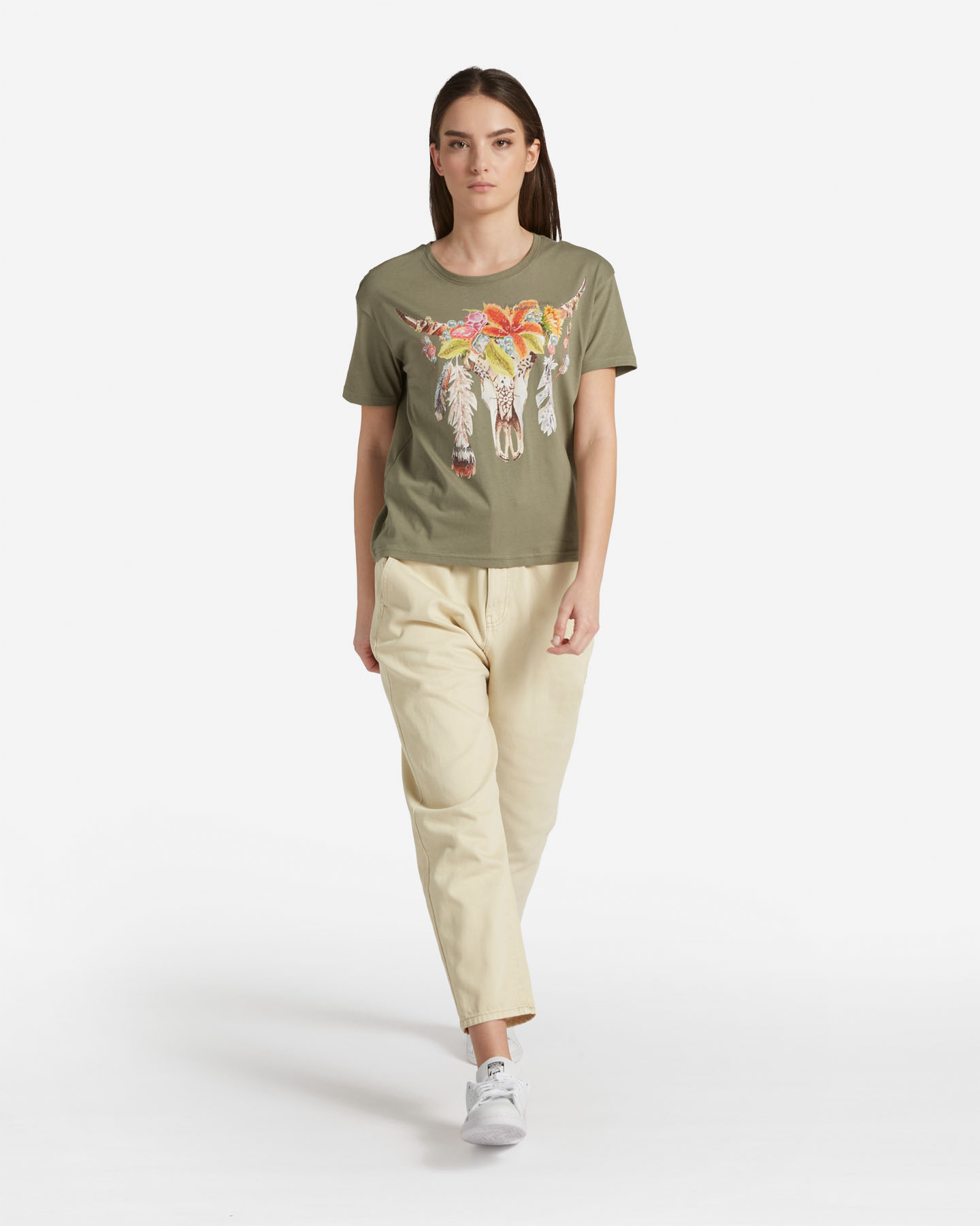T-shirt MISTRAL ETNIC COLLECTION W - Verde - 3 | Cisalfa Sport
