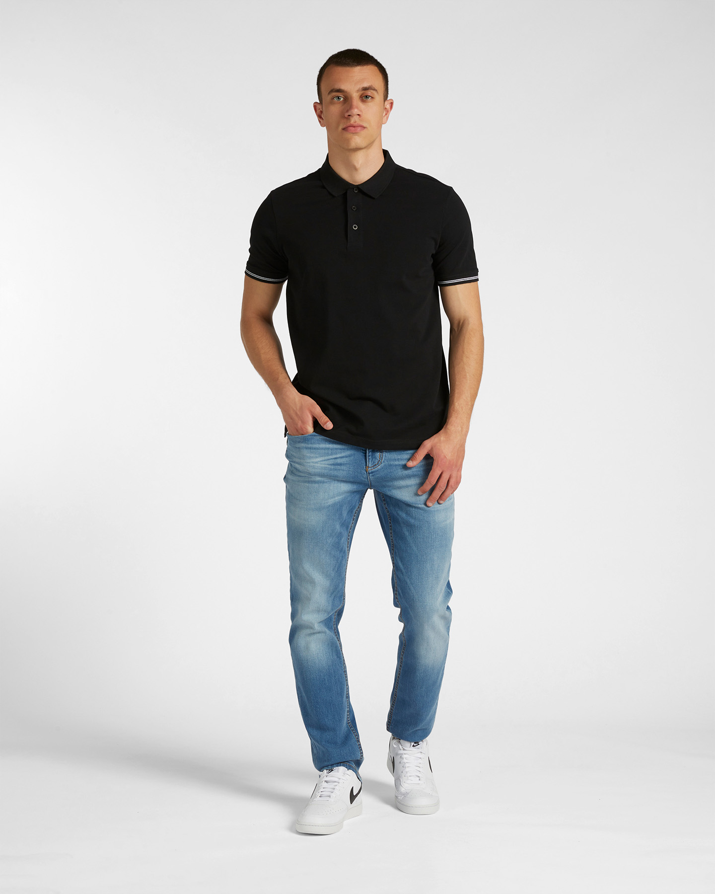 Polo DACK'S BASIC COLLECTION M - Nero - 1 | Cisalfa Sport