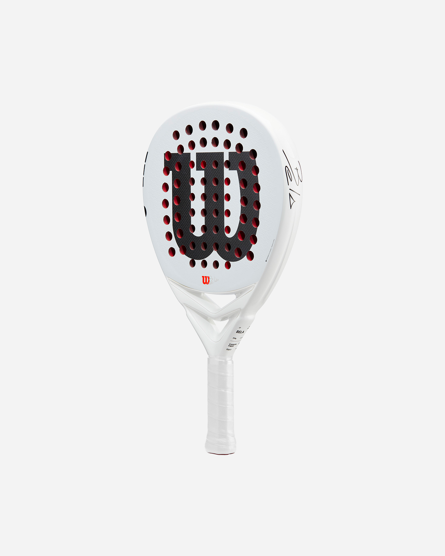 Racchetta padel intermedia WILSON BELA LT V2.5 PADEL - Bianco - 2 | Cisalfa Sport