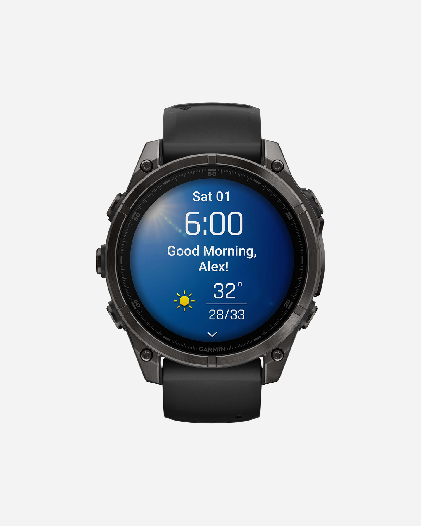 Orologio multifunzione GARMIN FENIX 8 AMOLED 47MM SAPPHIRE - Nero - 0 | Cisalfa Sport