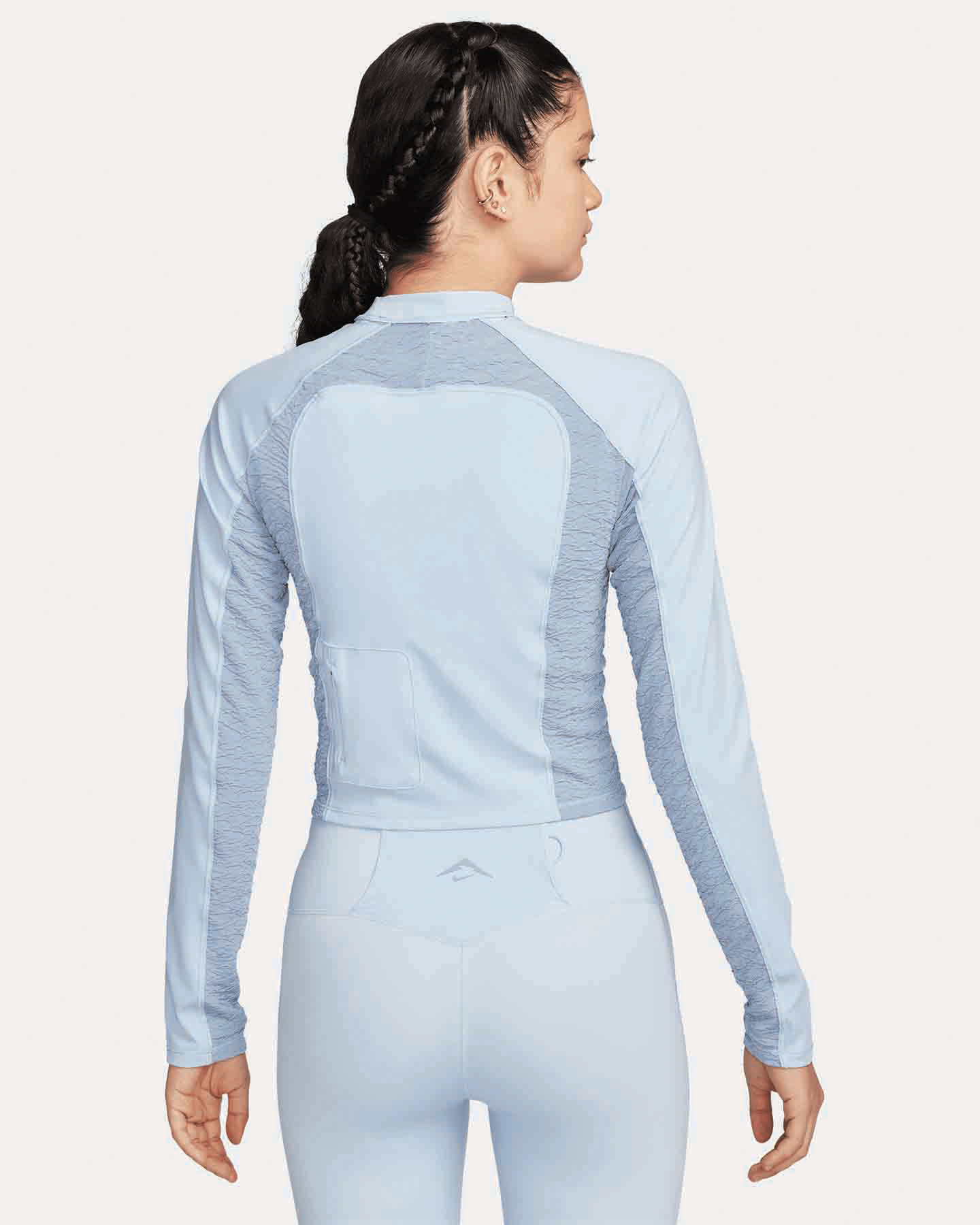 Maglia running NIKE TRAIL W - Blu - 1 | Cisalfa Sport
