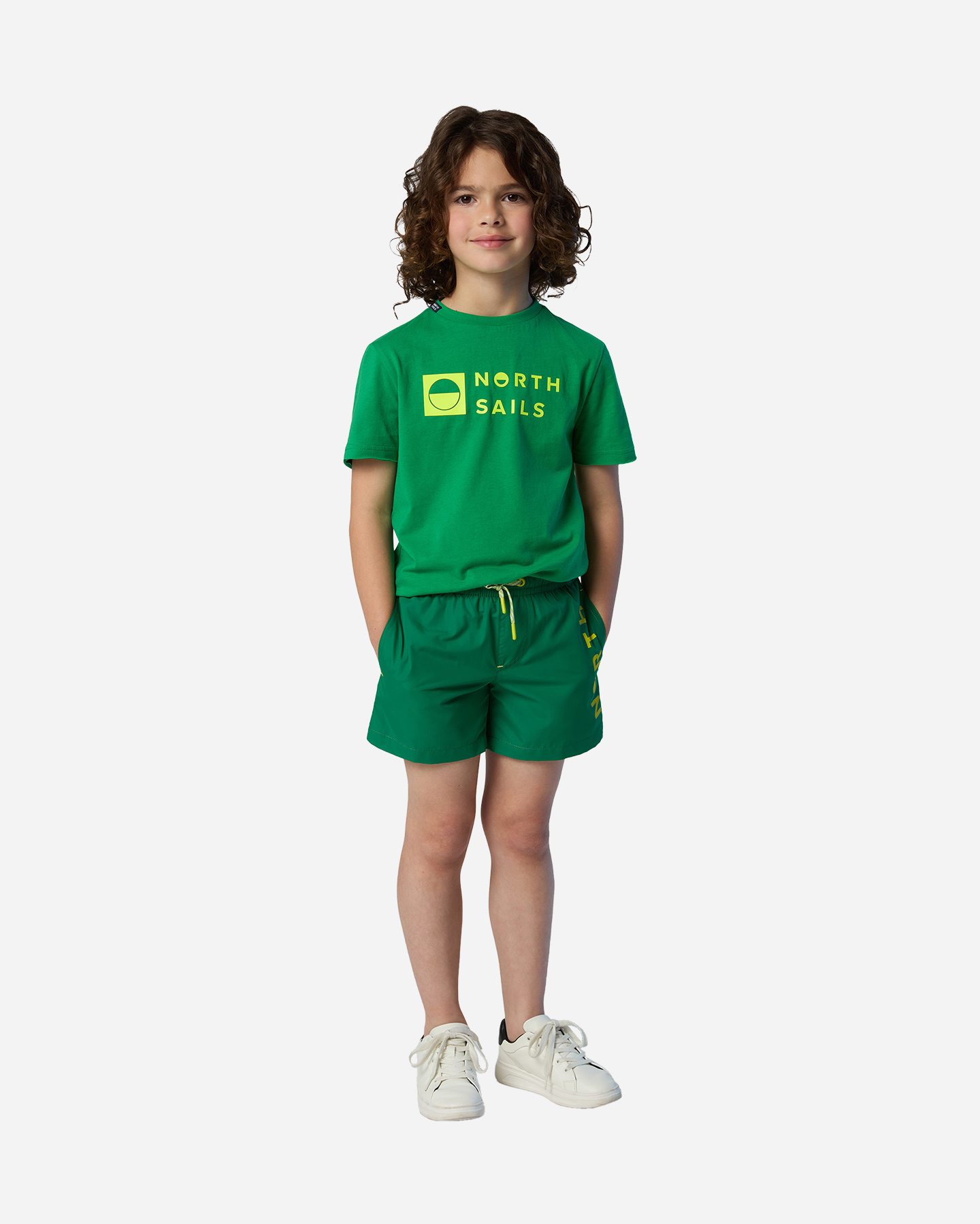 T-shirt NORTH SAILS EXTEND LOGO JR - Verde - 4 | Cisalfa Sport