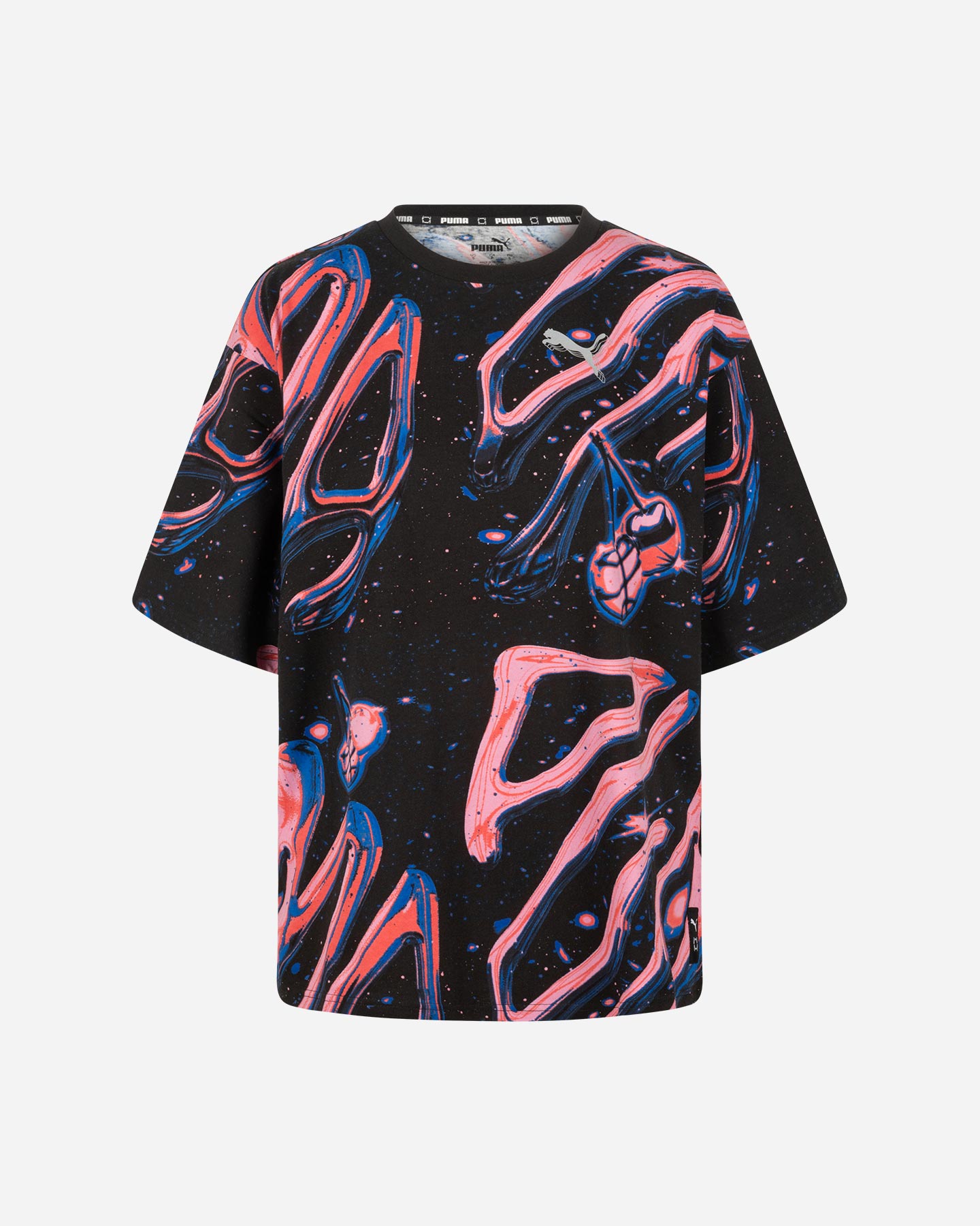 T-shirt PUMA ALL OVER W - Nero - 0 | Cisalfa Sport