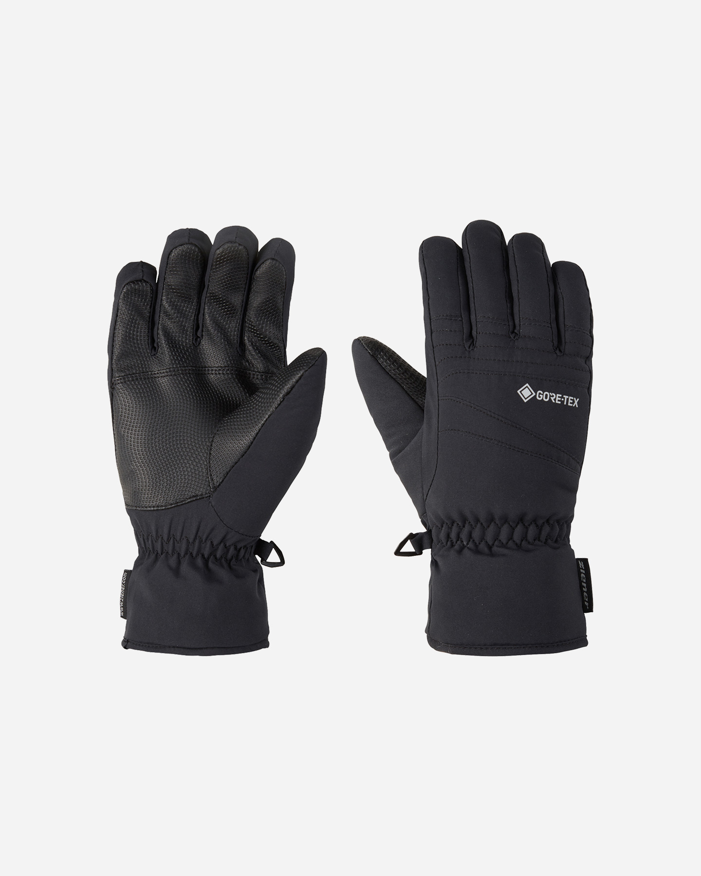 Guanti sci ZIENER BASIC GTX JR - Nero - 0 | Cisalfa Sport