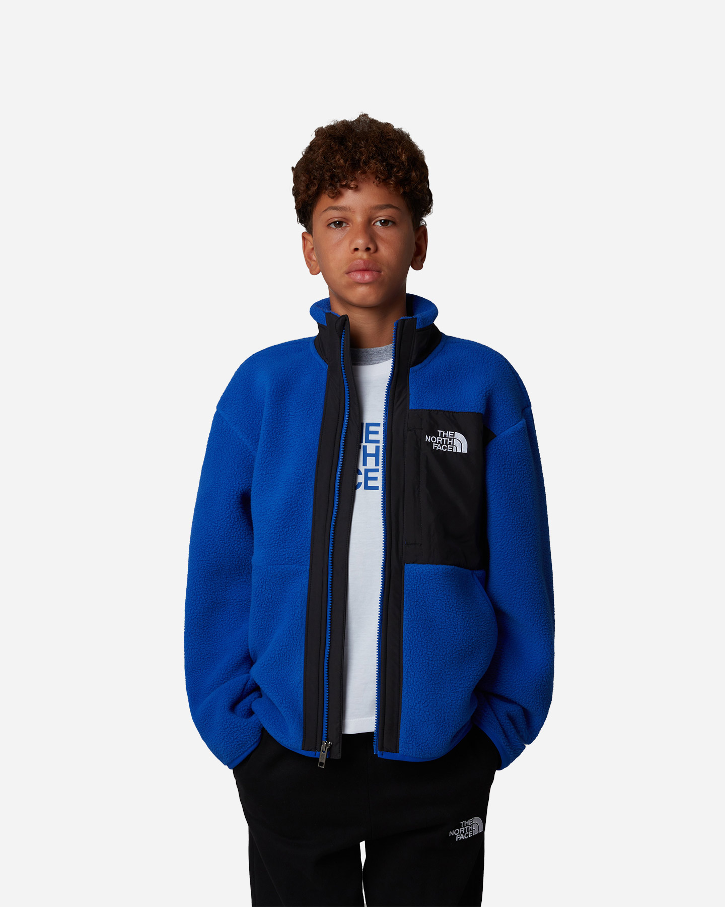 Felpa THE NORTH FACE YUMIORI JR - Blu - 3 | Cisalfa Sport
