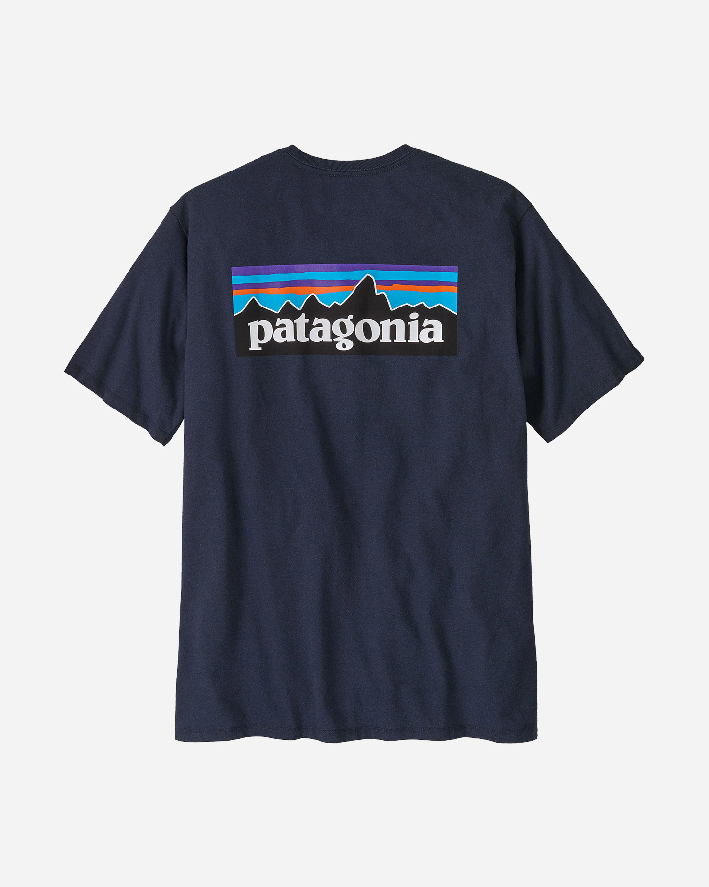 T-shirt PATAGONIA P-6 LOGO RESPONSIBILI M - Blu Navy - 1 | Cisalfa Sport