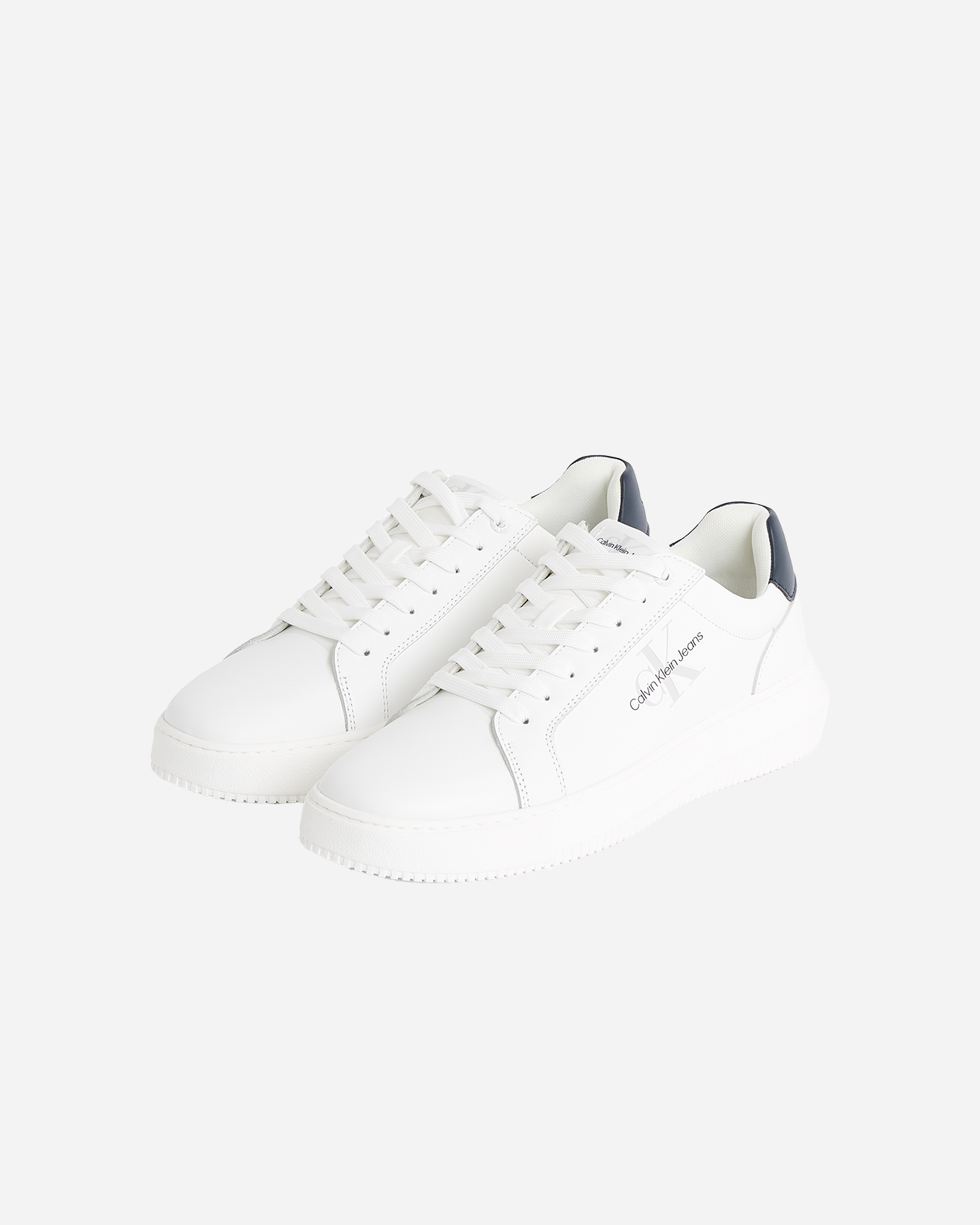Scarpe sneakers CALVIN KLEIN JEANS CHUNKY CUPSOLE MONO M - Bianco - 1 | Cisalfa Sport