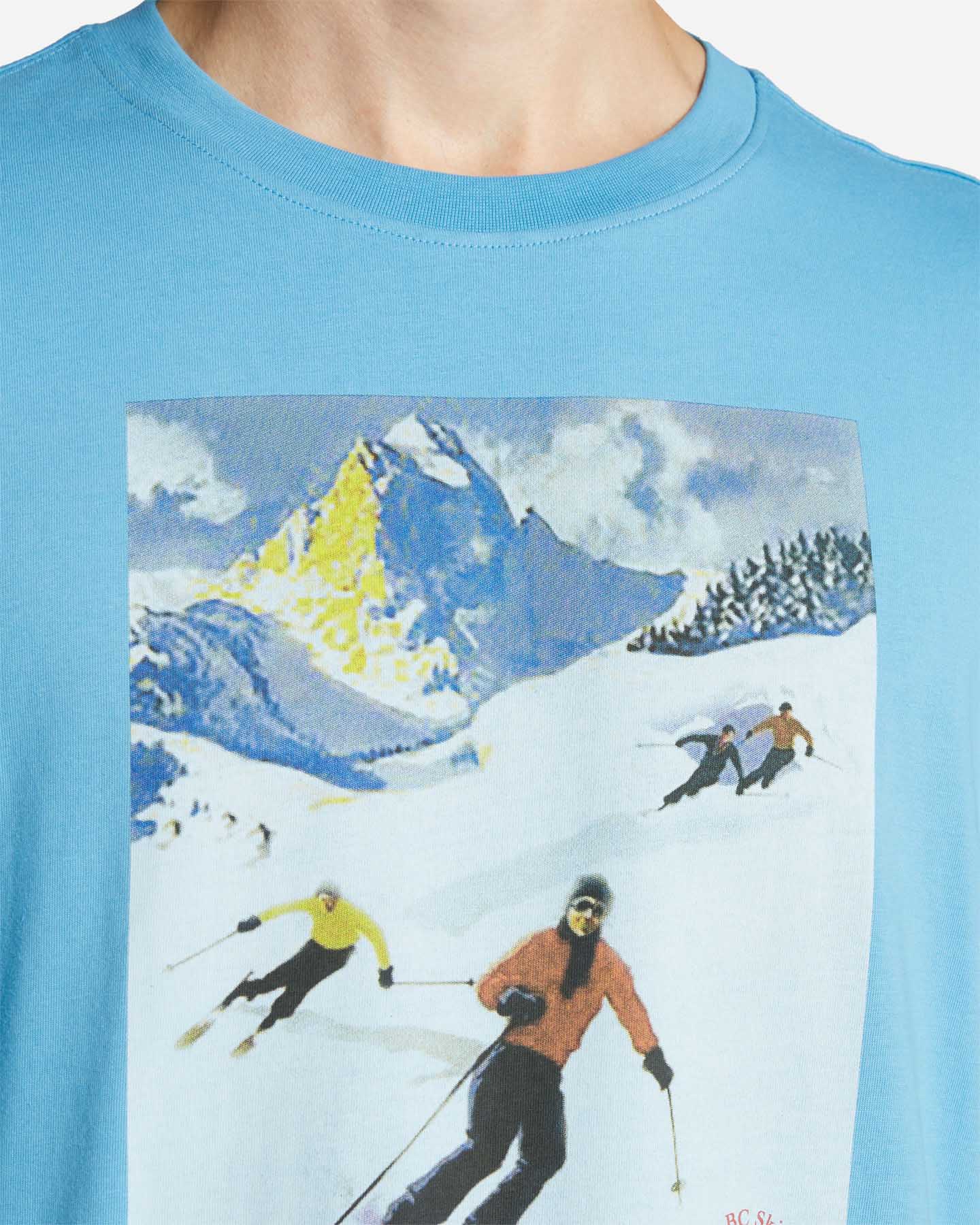T-shirt BEST COMPANY SKI LODGE CAPSULE M - Azzurro - 4 | Cisalfa Sport