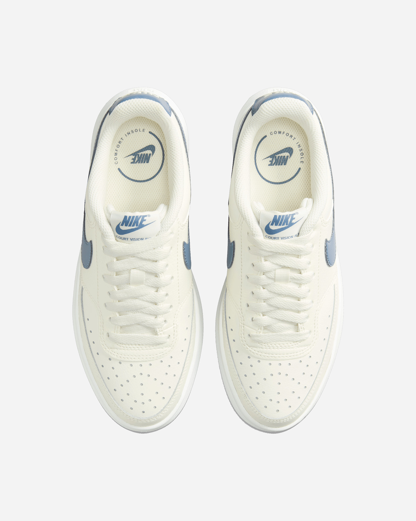 Scarpe sneakers NIKE COURT VISION HIGH W - Beige - 3 | Cisalfa Sport
