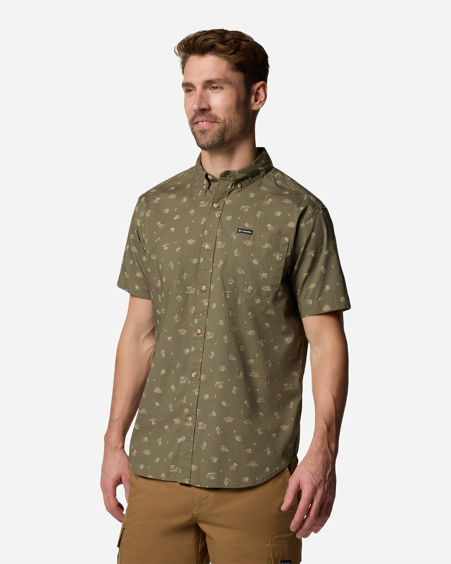 Camicia COLUMBIA RAPID RIVERS M - Verde - 0 | Cisalfa Sport