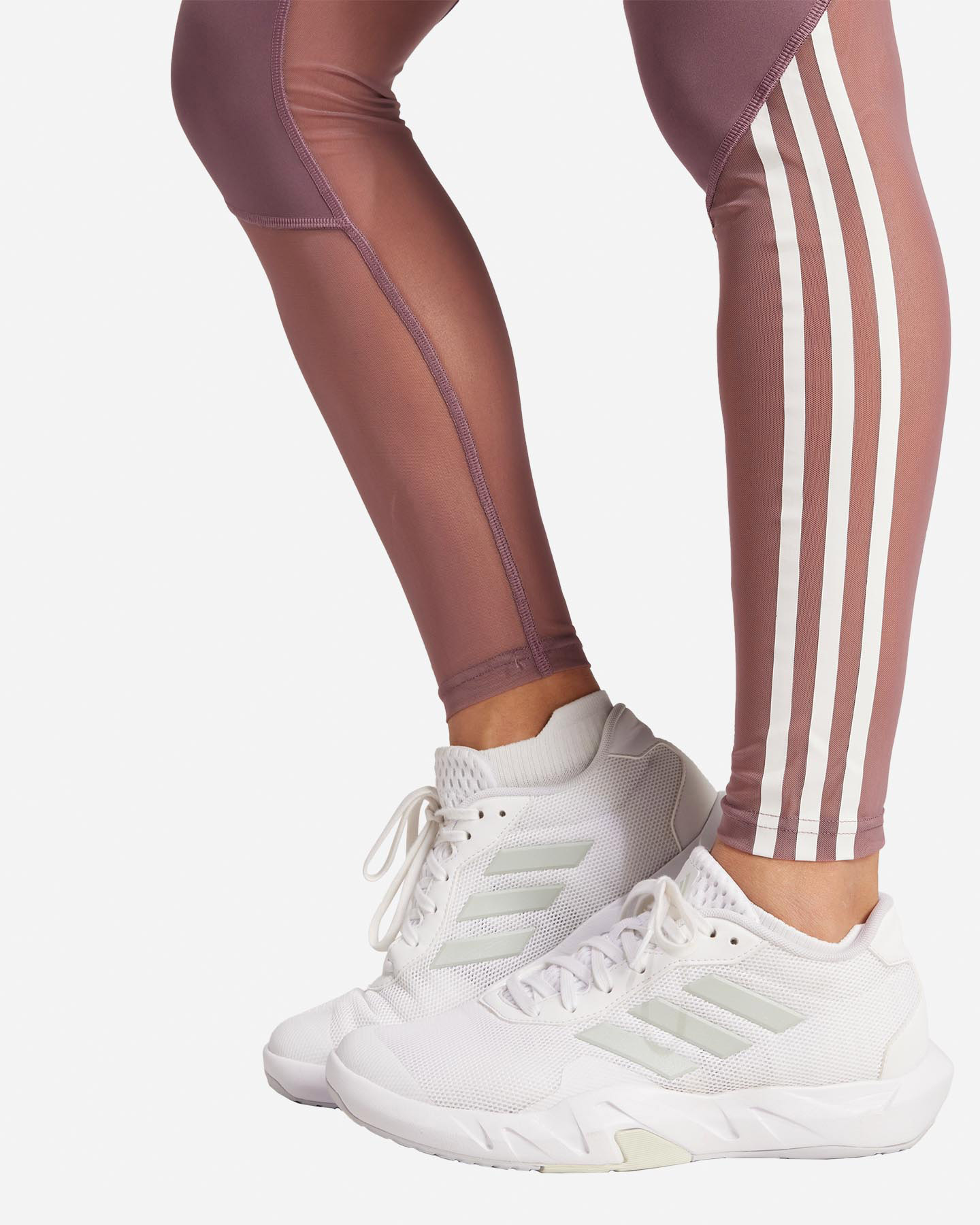 Leggings ADIDAS HYGLM 1/1 W - Viola - 5 | Cisalfa Sport