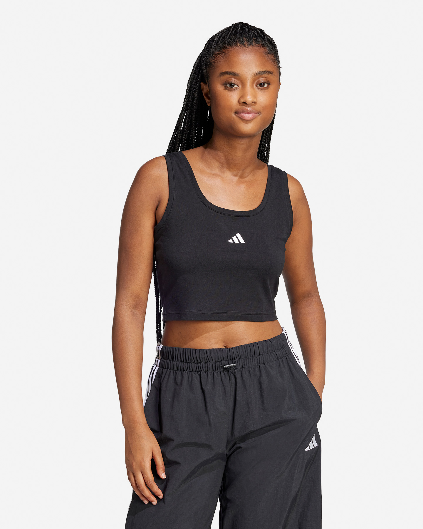 Canotta ADIDAS SMALL LOGO W - Nero - 1 | Cisalfa Sport