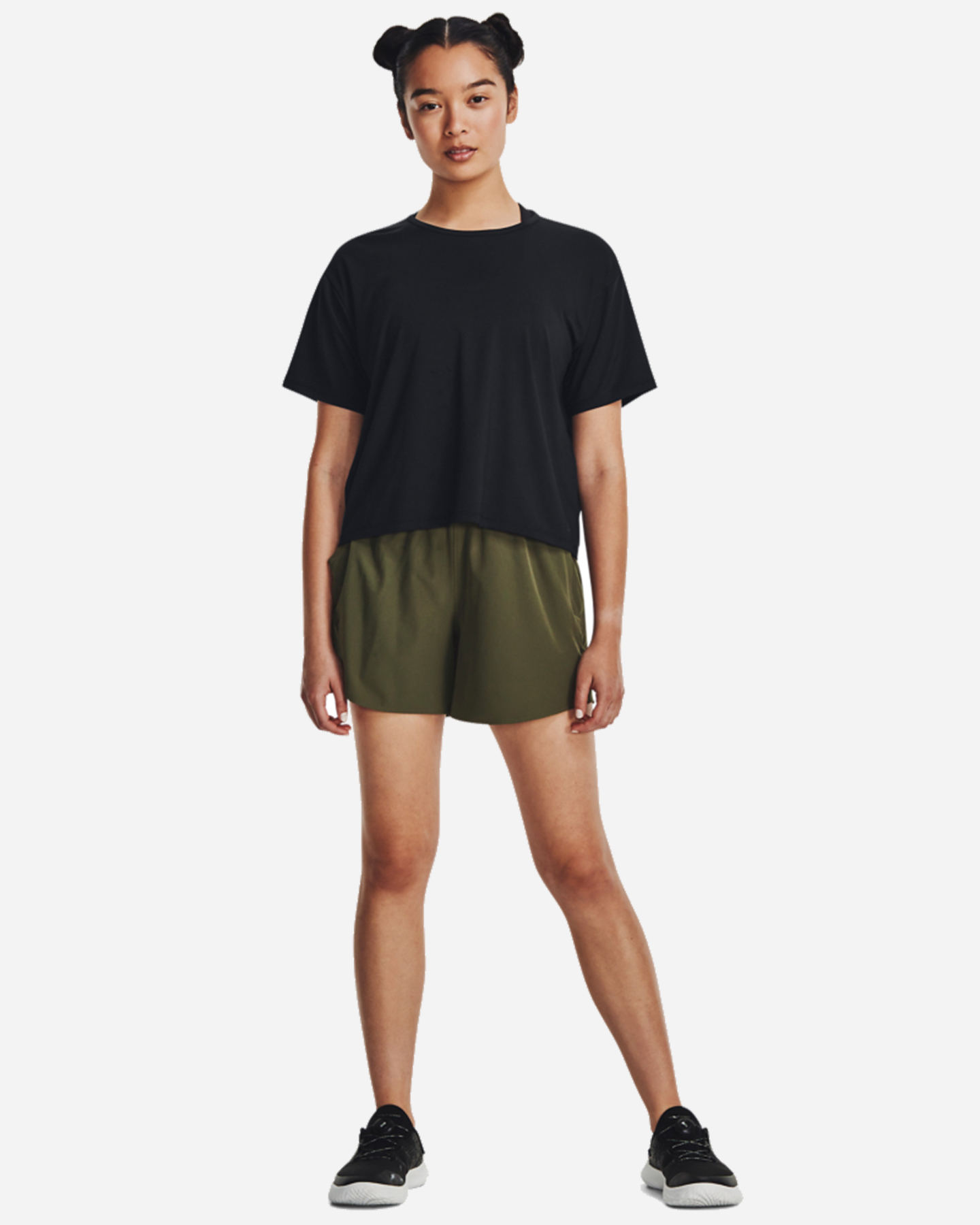 T-shirt training UNDER ARMOUR MOTION W - Nero - 2 | Cisalfa Sport