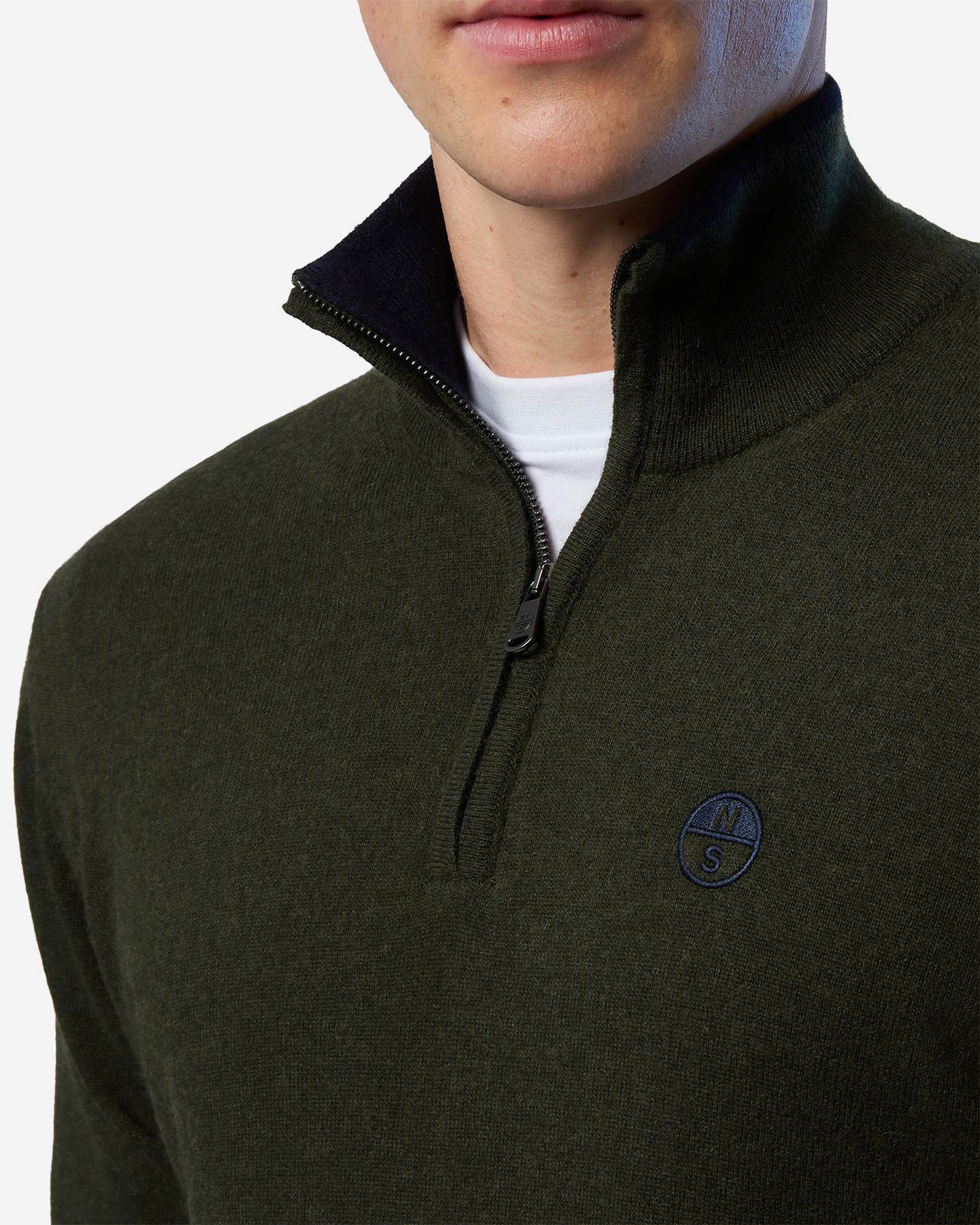 Maglione NORTH SAILS ZIP COTTON M - 5 | Cisalfa Sport