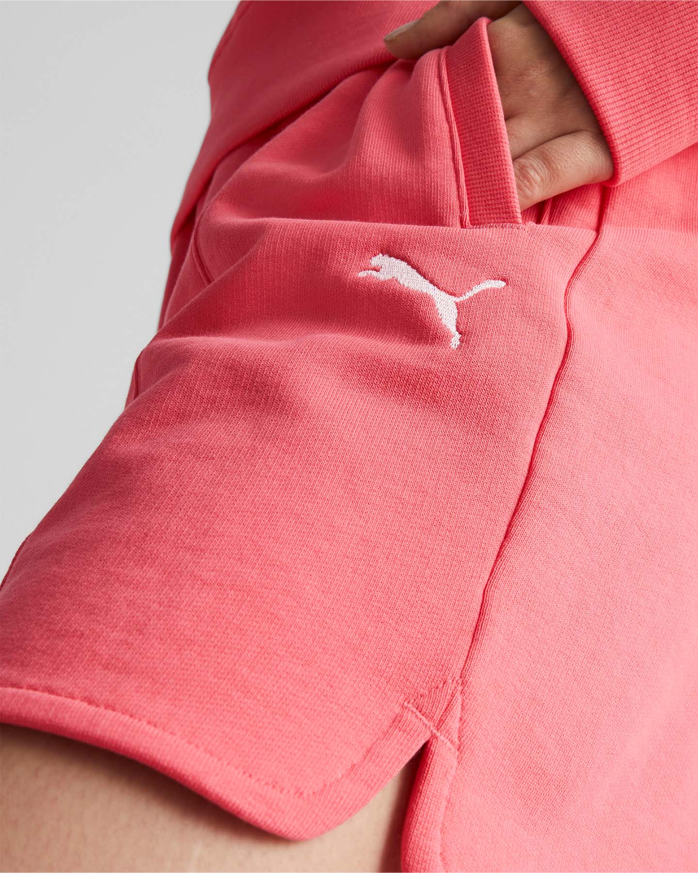 Pantaloncini PUMA HER W - Rosa - 4 | Cisalfa Sport