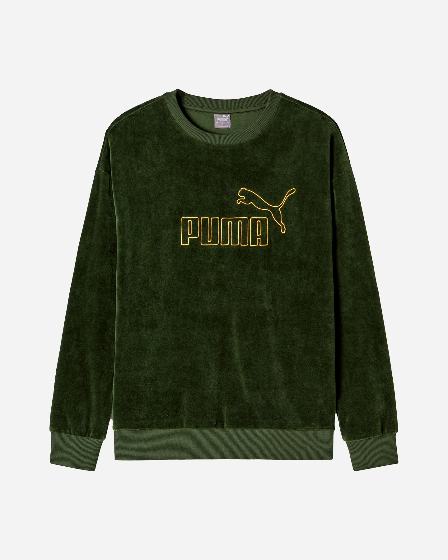 Felpa PUMA BIG LOGO W - Verde - 0 | Cisalfa Sport