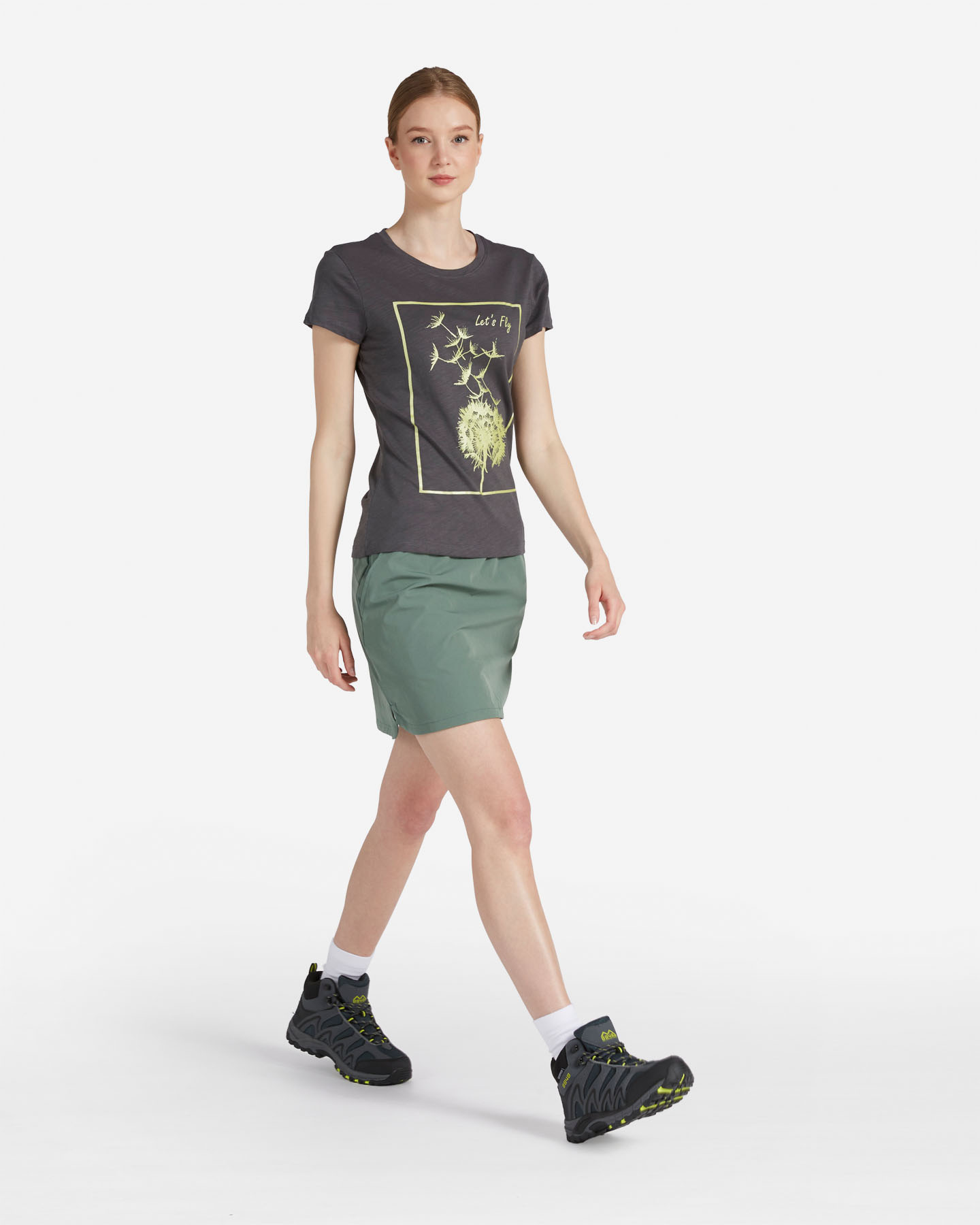 T-shirt 8848 MOUNTAIN ESSENTIAL W - Grigio - 3 | Cisalfa Sport