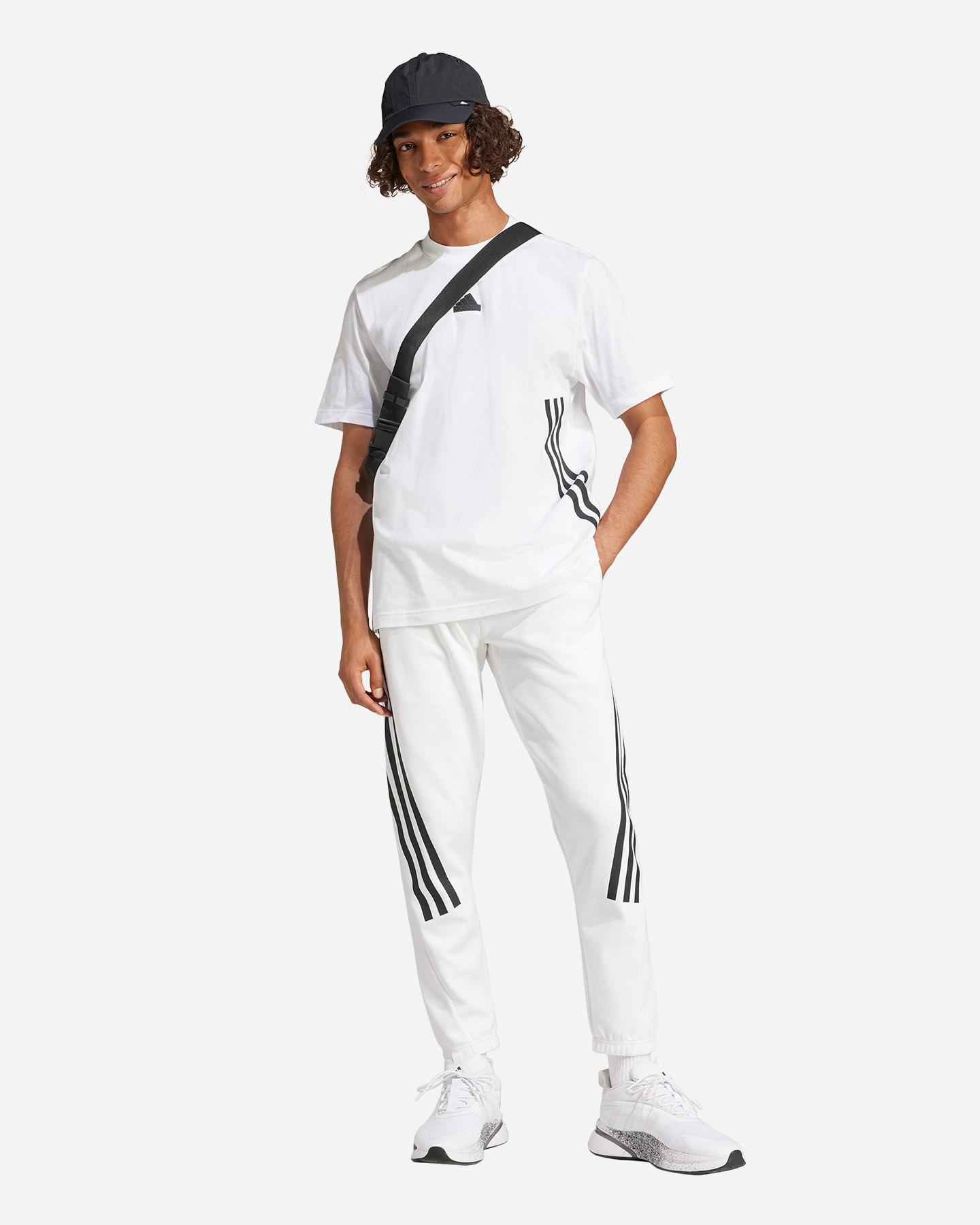 T-shirt ADIDAS 3STRIPES M - Bianco - 3 | Cisalfa Sport