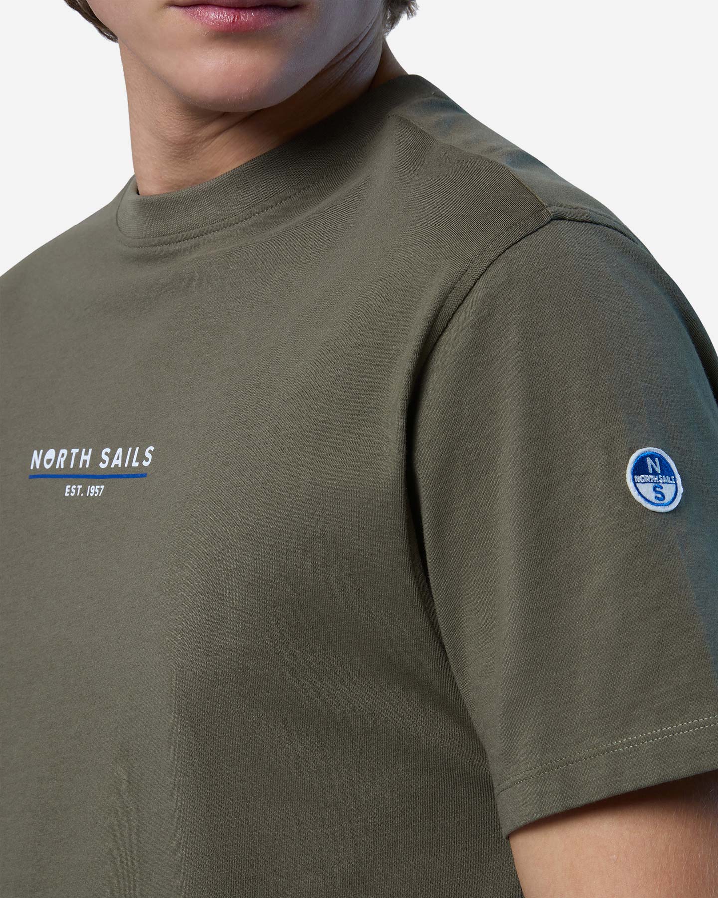 T-shirt NORTH SAILS NEW LOGO M - 4 | Cisalfa Sport