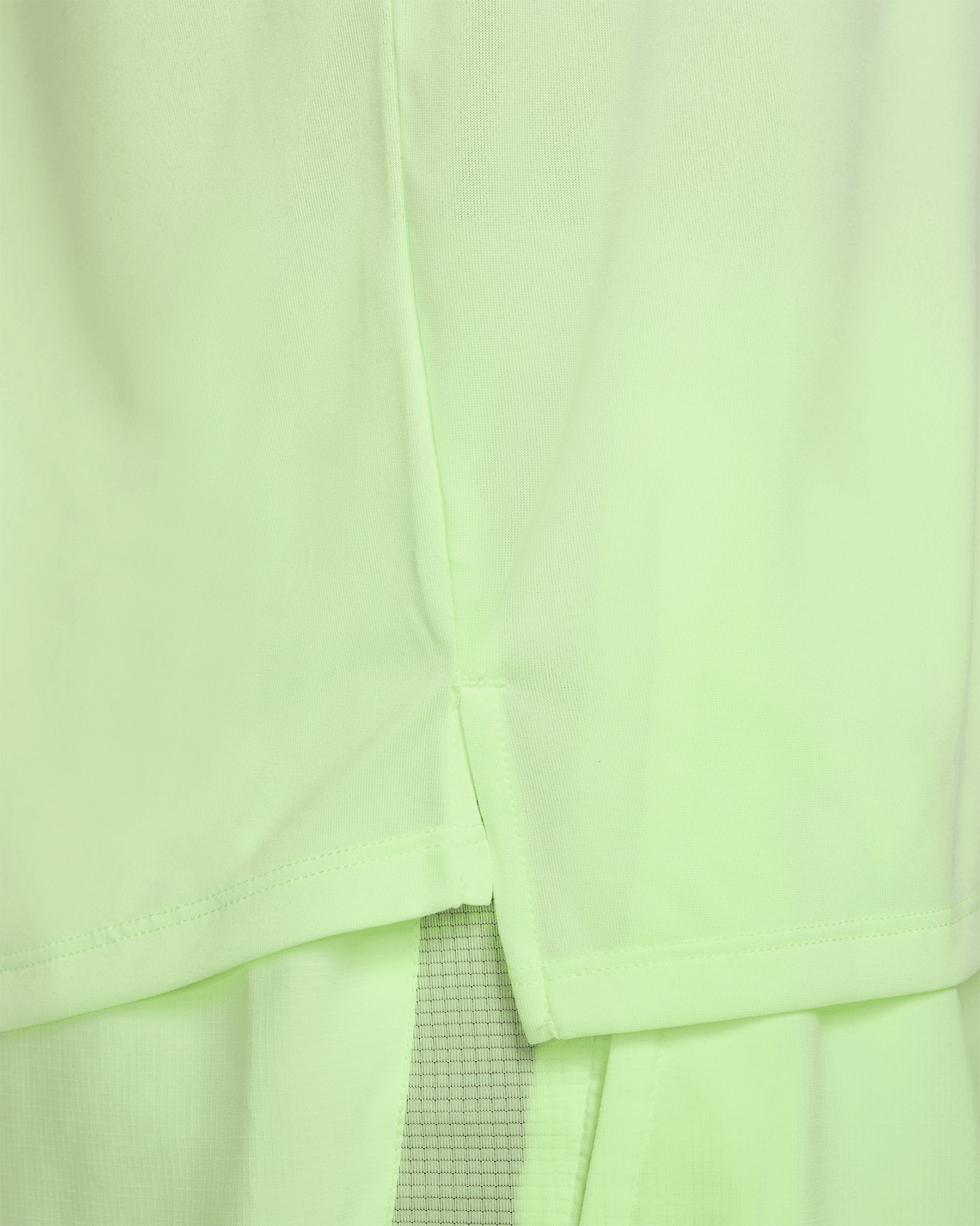 T-shirt running NIKE STRIDE M - Giallo - 4 | Cisalfa Sport
