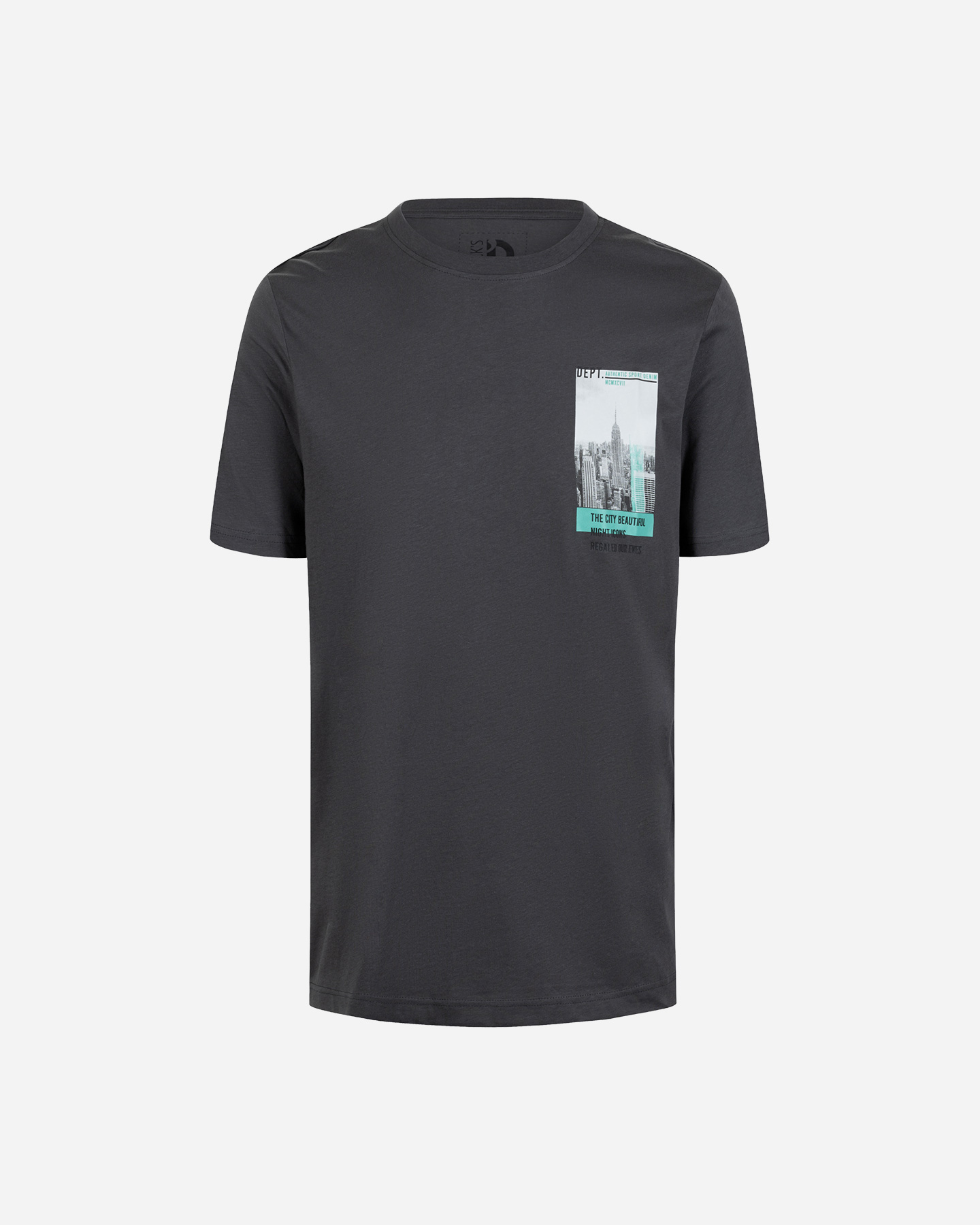 T-shirt DACK'S ESSENTIAL M - Grigio - 5 | Cisalfa Sport