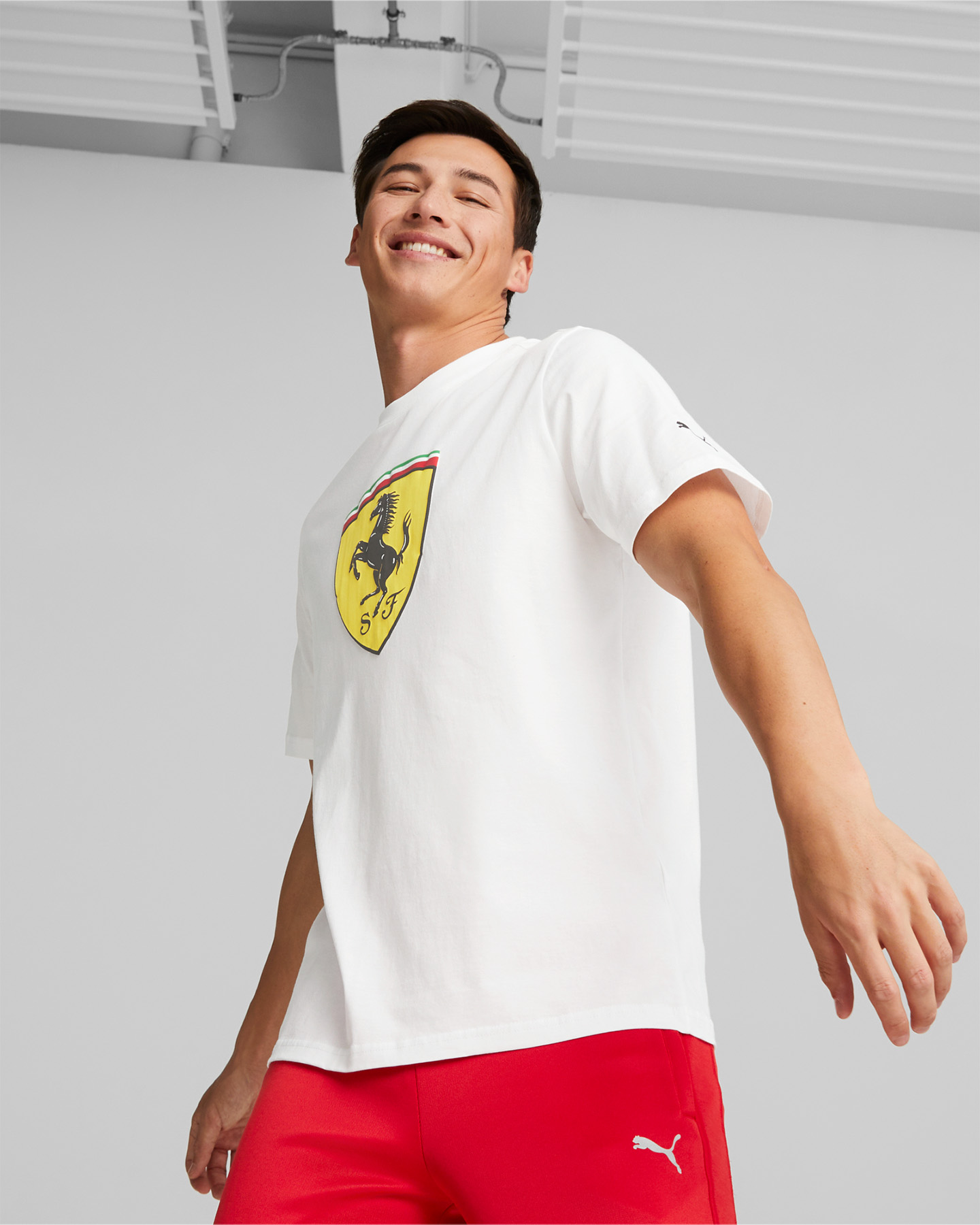Fanwear PUMA FERRARI BIG SHIELD M - Bianco - 2 | Cisalfa Sport