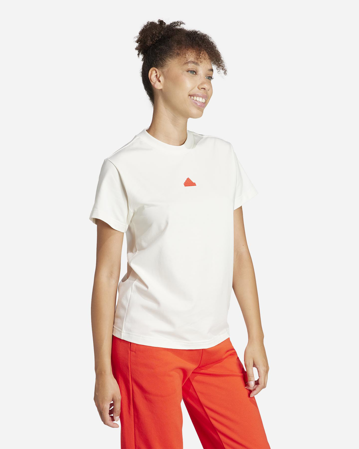 T-shirt ADIDAS SMALL LOGO W - Bianco - 3 | Cisalfa Sport