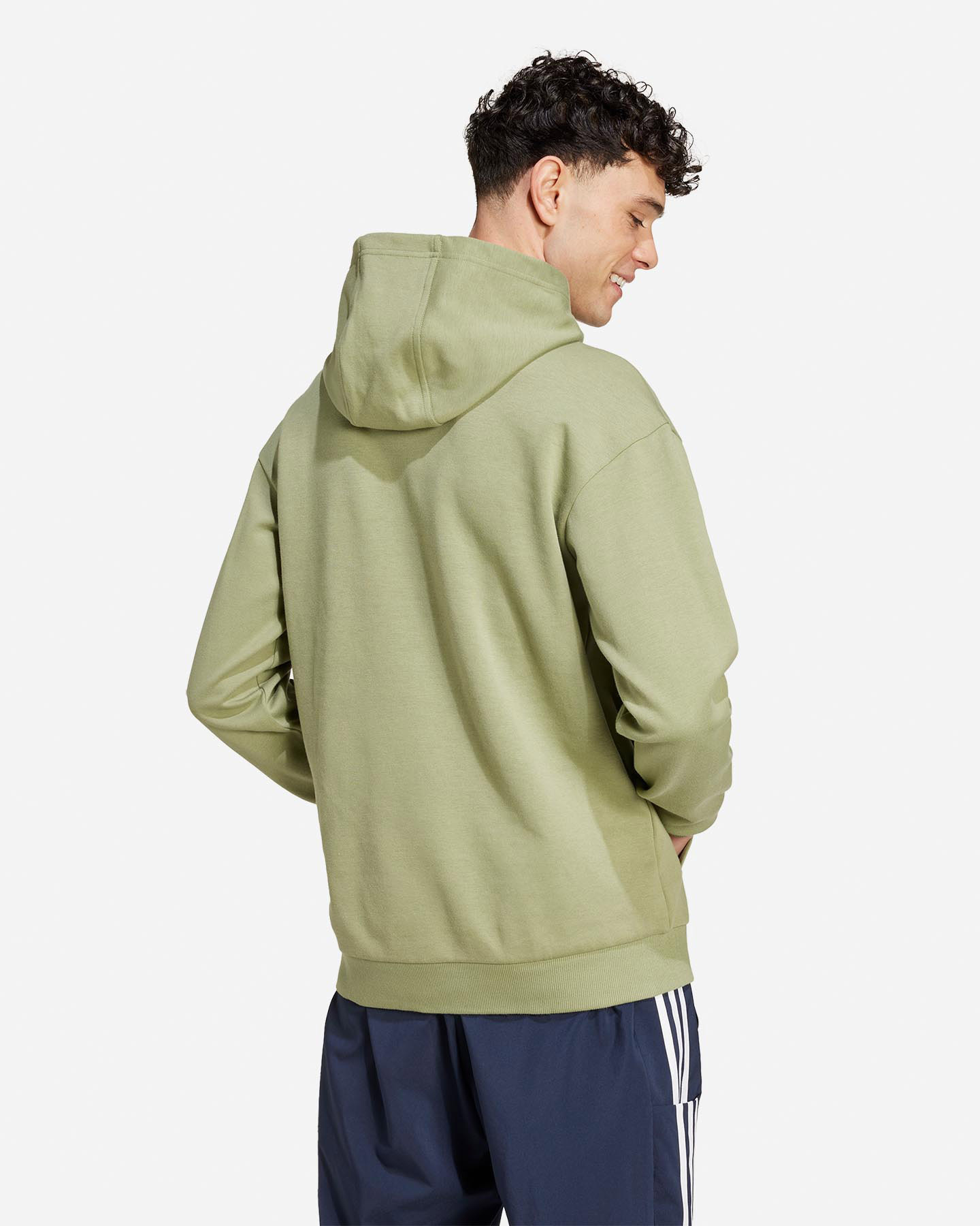 Felpa ADIDAS BADGE OF SPORT M - Verde - 2 | Cisalfa Sport