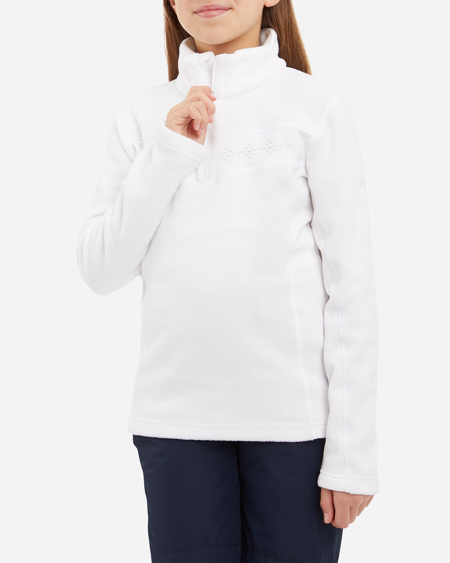 Pile sci MCKINLEY FLO GLS MIDLAYER JR - Bianco - 1 | Cisalfa Sport