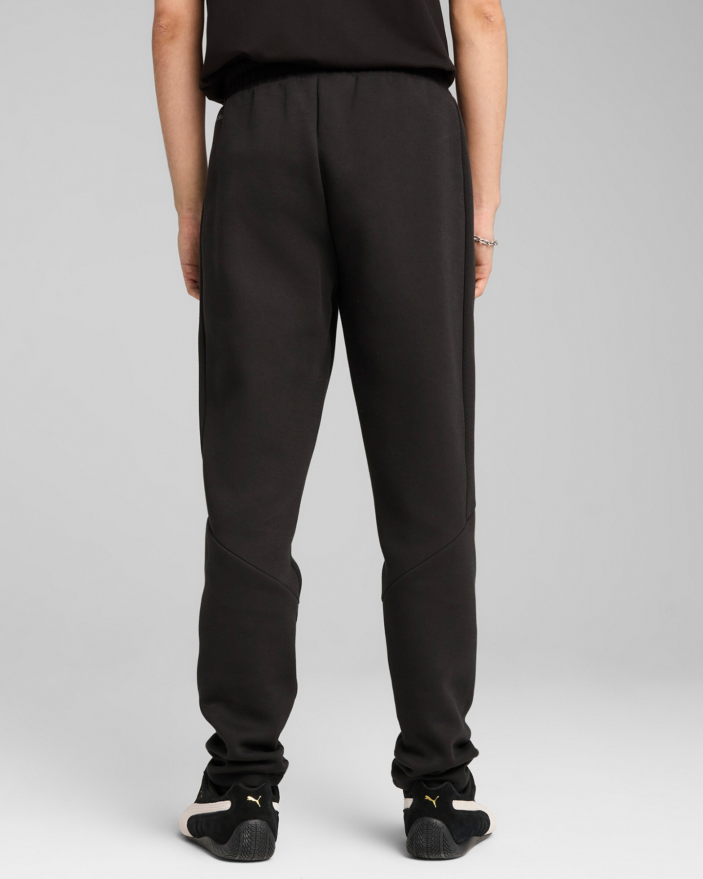 Pantalone PUMA EVOSTRIPE KNIT M - Nero - 4 | Cisalfa Sport