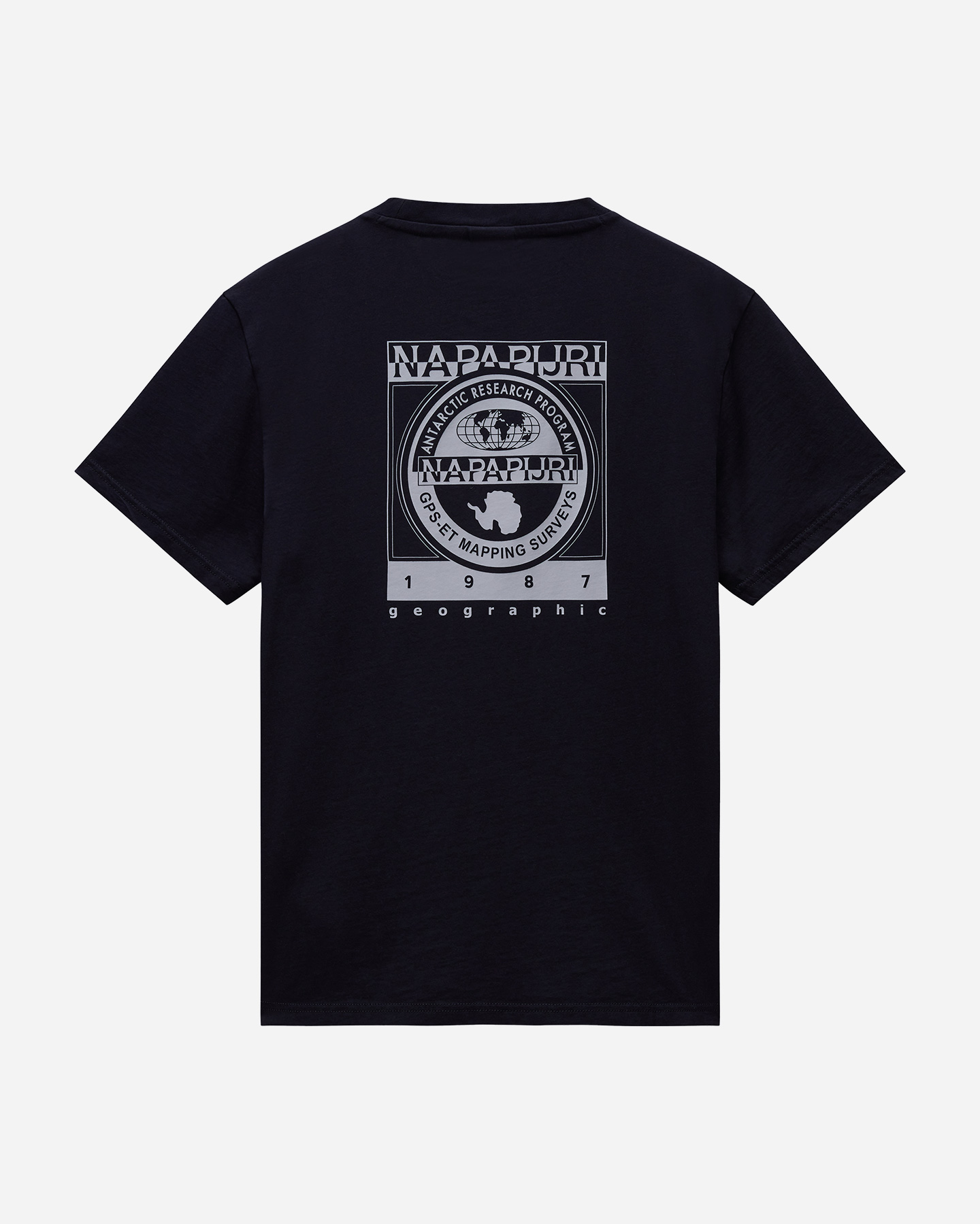 T-shirt NAPAPIJRI BIG LOGO BACK M - Nero - 1 | Cisalfa Sport
