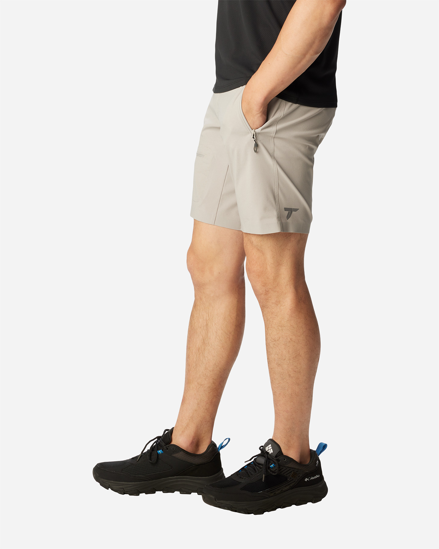 Pantaloncini COLUMBIA TITAN PASS M - Grigio - 1 | Cisalfa Sport
