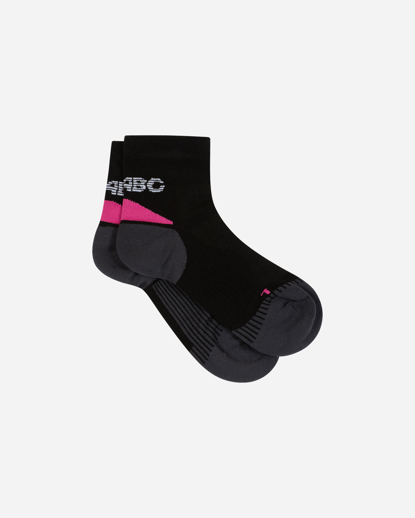 Calze running ABC RUNNING 100 QUARTER W - Fucsia - 0 | Cisalfa Sport