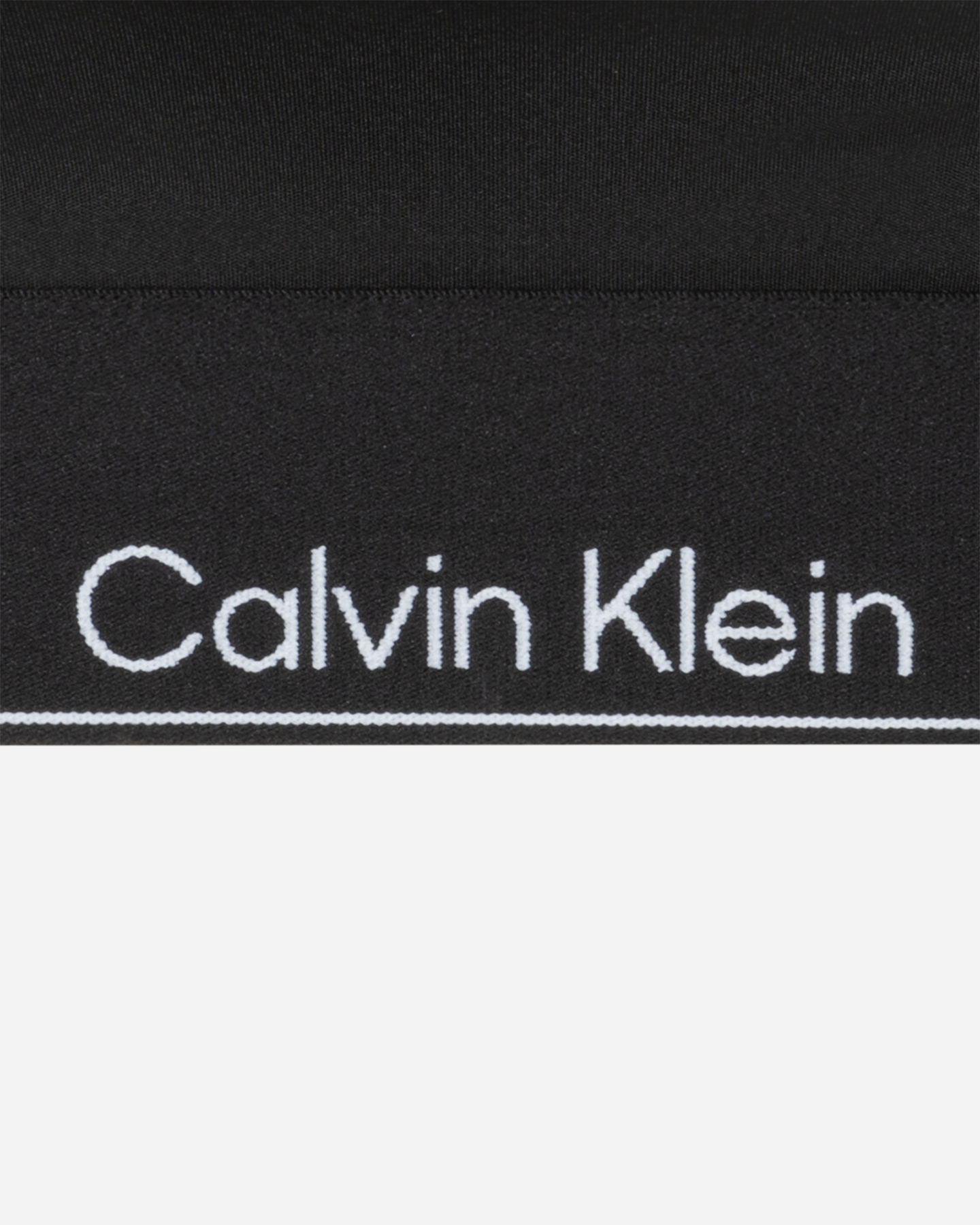 Reggiseno sportivo CALVIN KLEIN SPORT ELASTC LOGO W - Nero - 2 | Cisalfa Sport