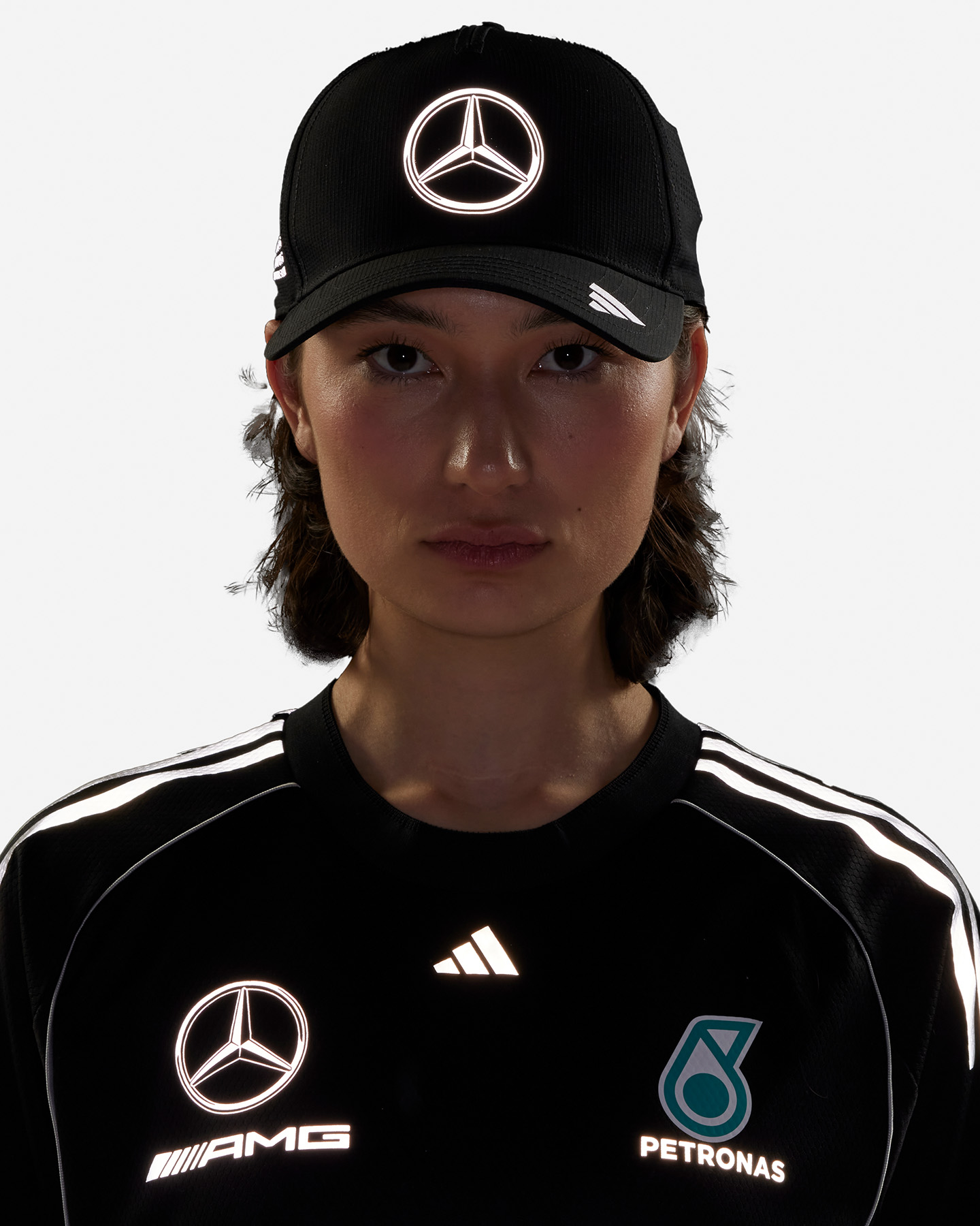 Fanwear ADIDAS MERCEDES CLMC TRUCKER - Nero - 2 | Cisalfa Sport