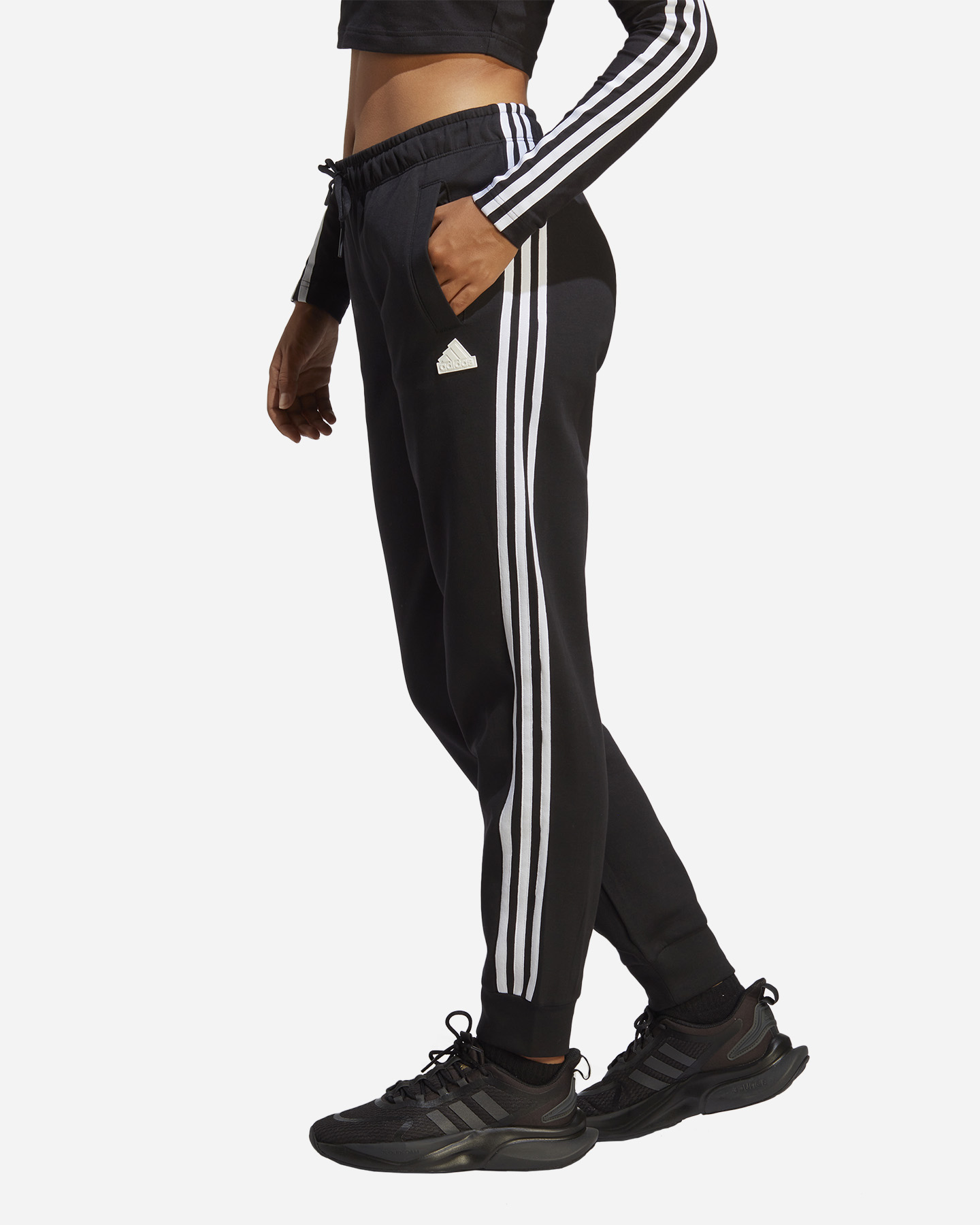 Pantalone ADIDAS 3STRIPES W - Nero - 2 | Cisalfa Sport