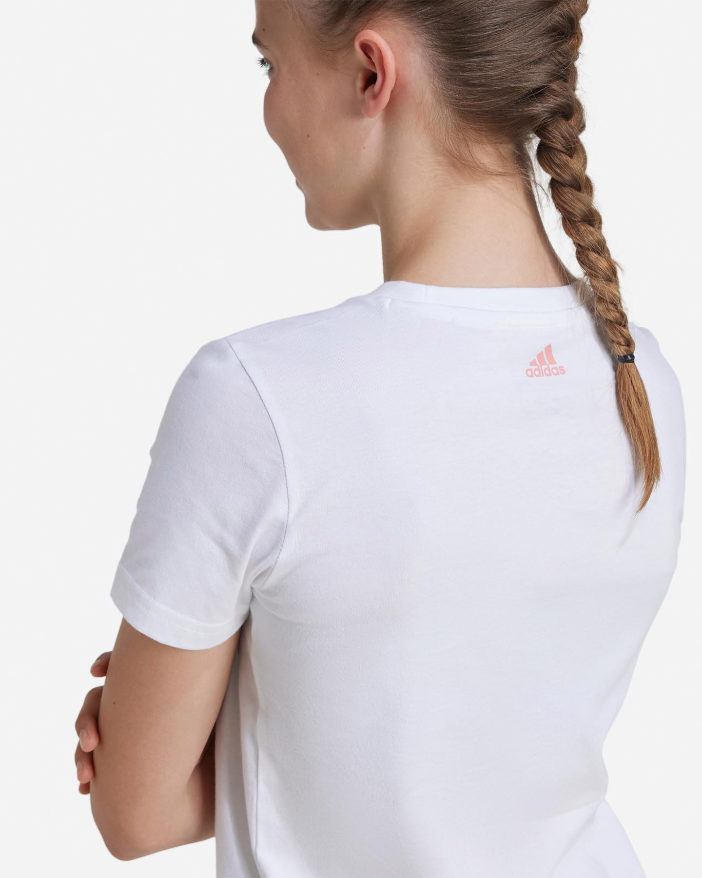 T-shirt ADIDAS STREET JAM HEART JR - Bianco - 4 | Cisalfa Sport