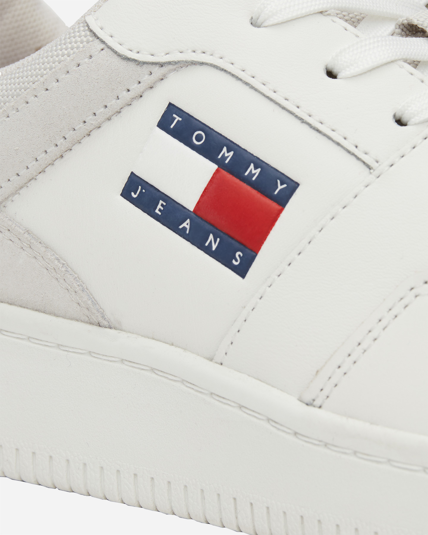 Scarpe sneakers TOMMY HILFIGER RETRO BASKET MIX MEDIA W - 4 | Cisalfa Sport