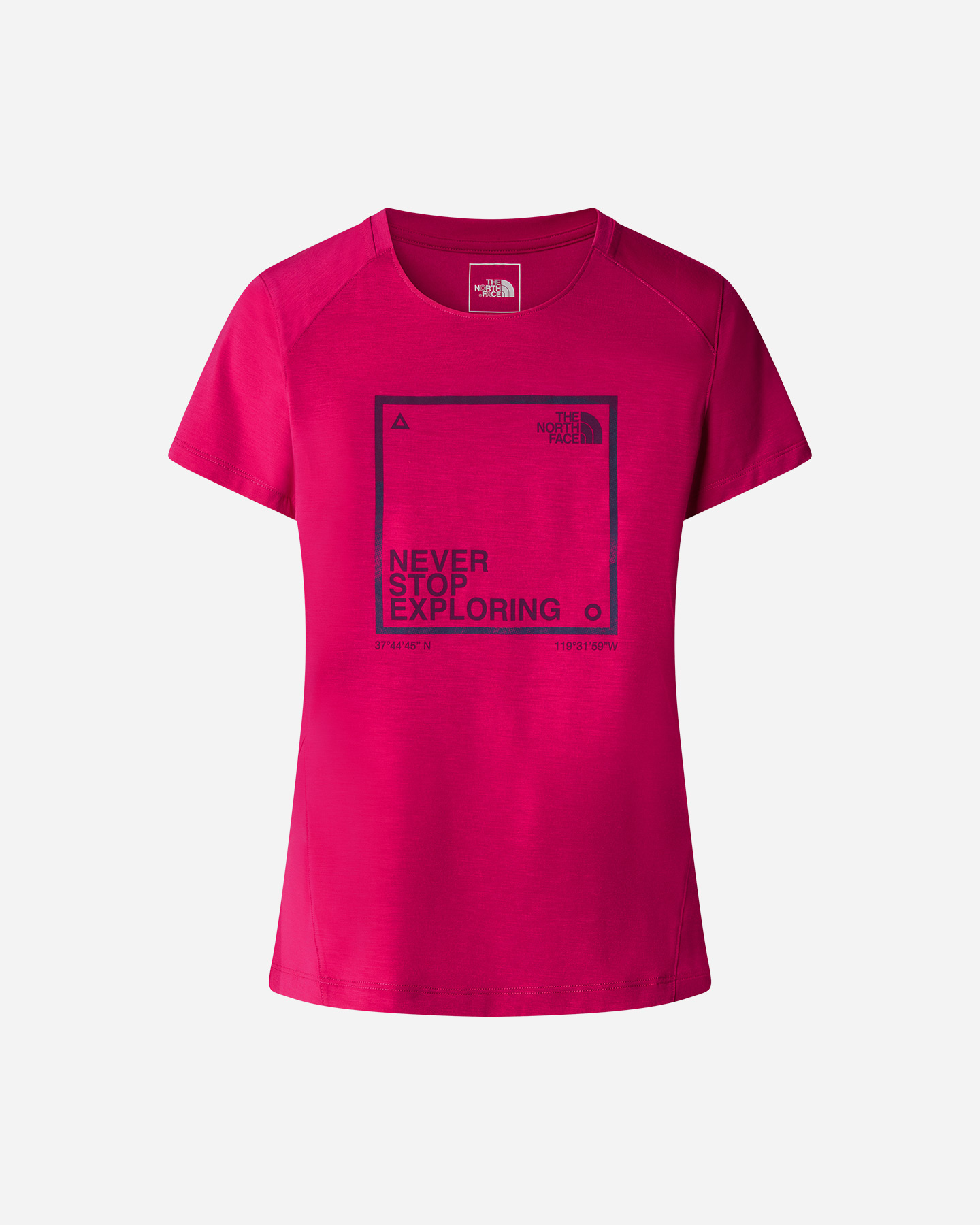 T-shirt THE NORTH FACE LIGHTNING W - Rosa - 0 | Cisalfa Sport