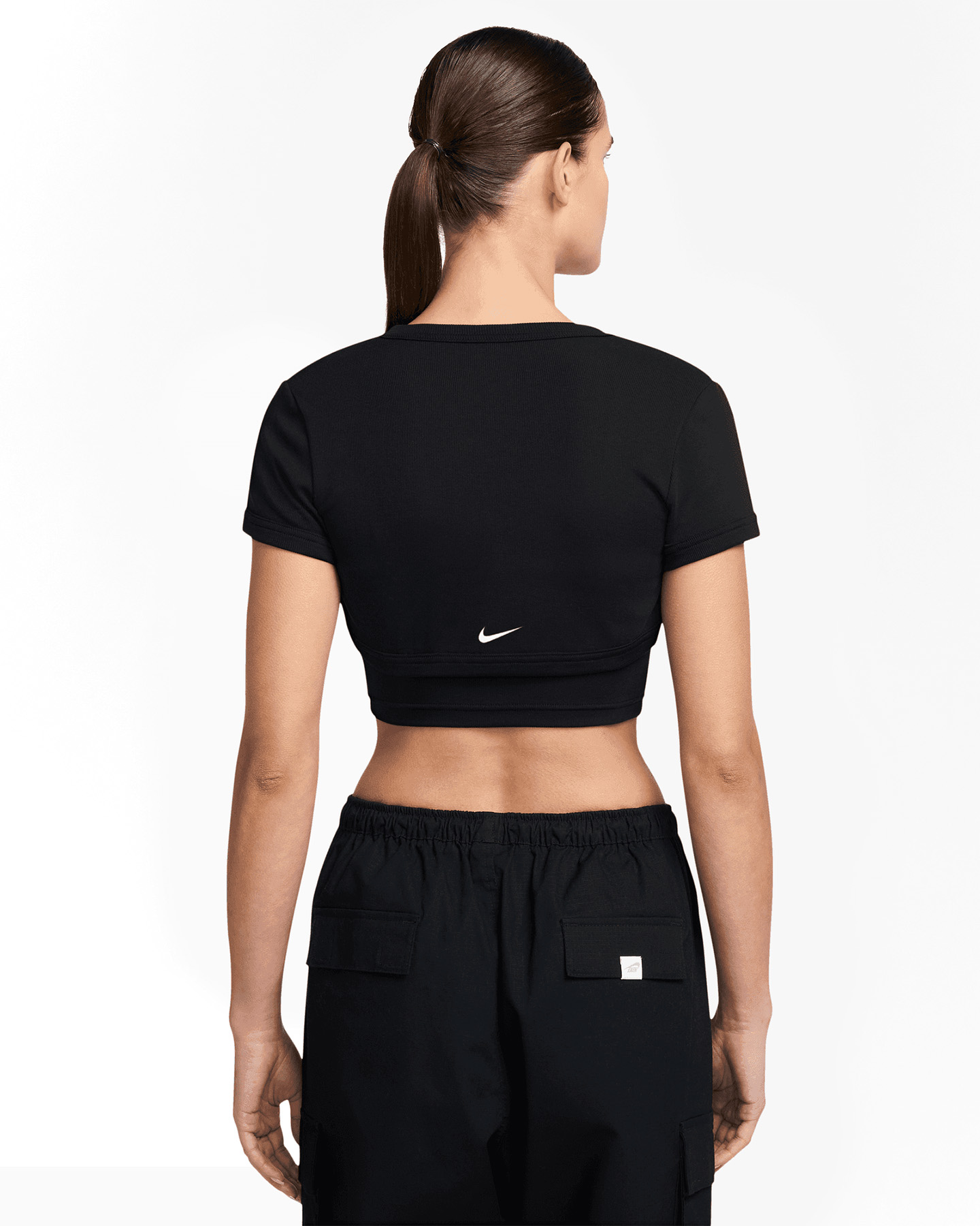 T-shirt NIKE CROP W - Nero - 1 | Cisalfa Sport